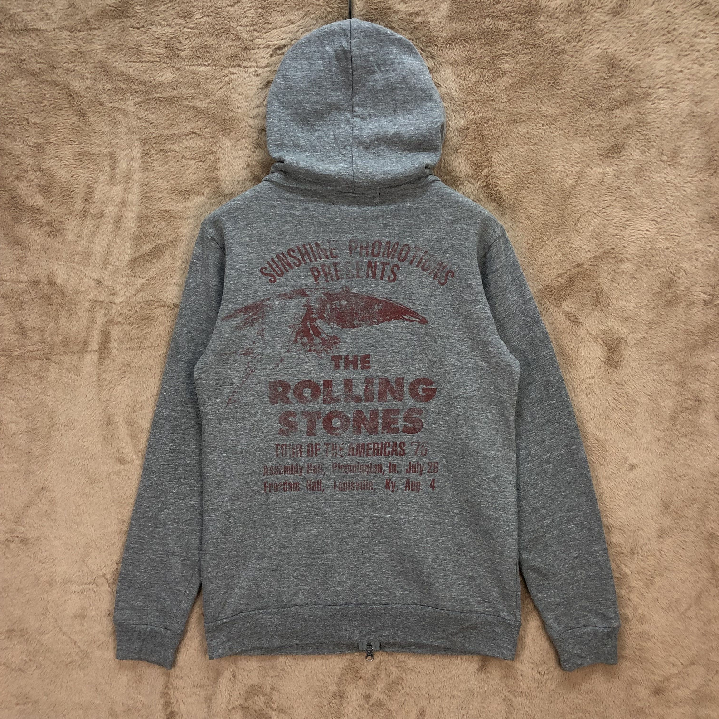 Band Tees The Rolling Stones Zipper Hoodies #5878-212 Size US L / EU 52-54 / 3 - 10 Thumbnail