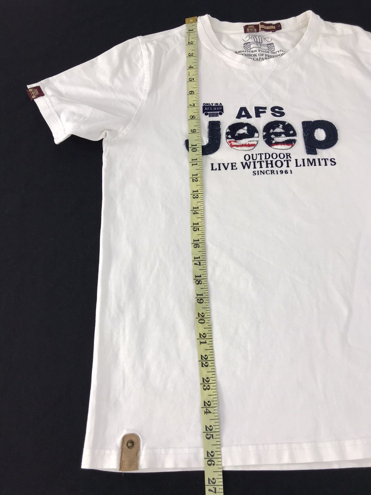 Japanese Brand × Vintage American Field Service Asymbok Of Freedom AFS Jeep K118j Size US M / EU 48-50 / 2 - 11 Thumbnail