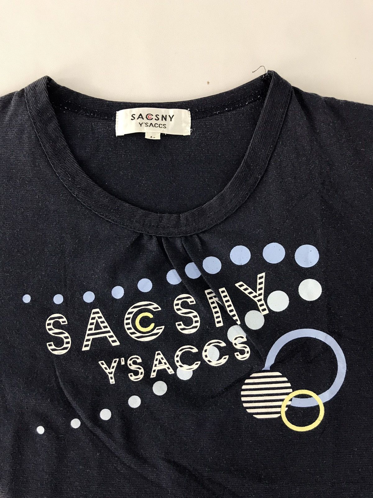 Yohji Yamamoto Saccsny Y’saccs Yohji Yamamoto Night Wear Tee K130j Size L / US 10 / IT 46 - 3 Thumbnail