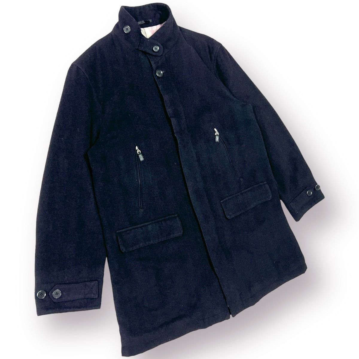 Kansai Yamamoto 🔥Sissy Kansai Yamamoto overcoat japanese Size US L / EU 52-54 / 3 - 3 Thumbnail