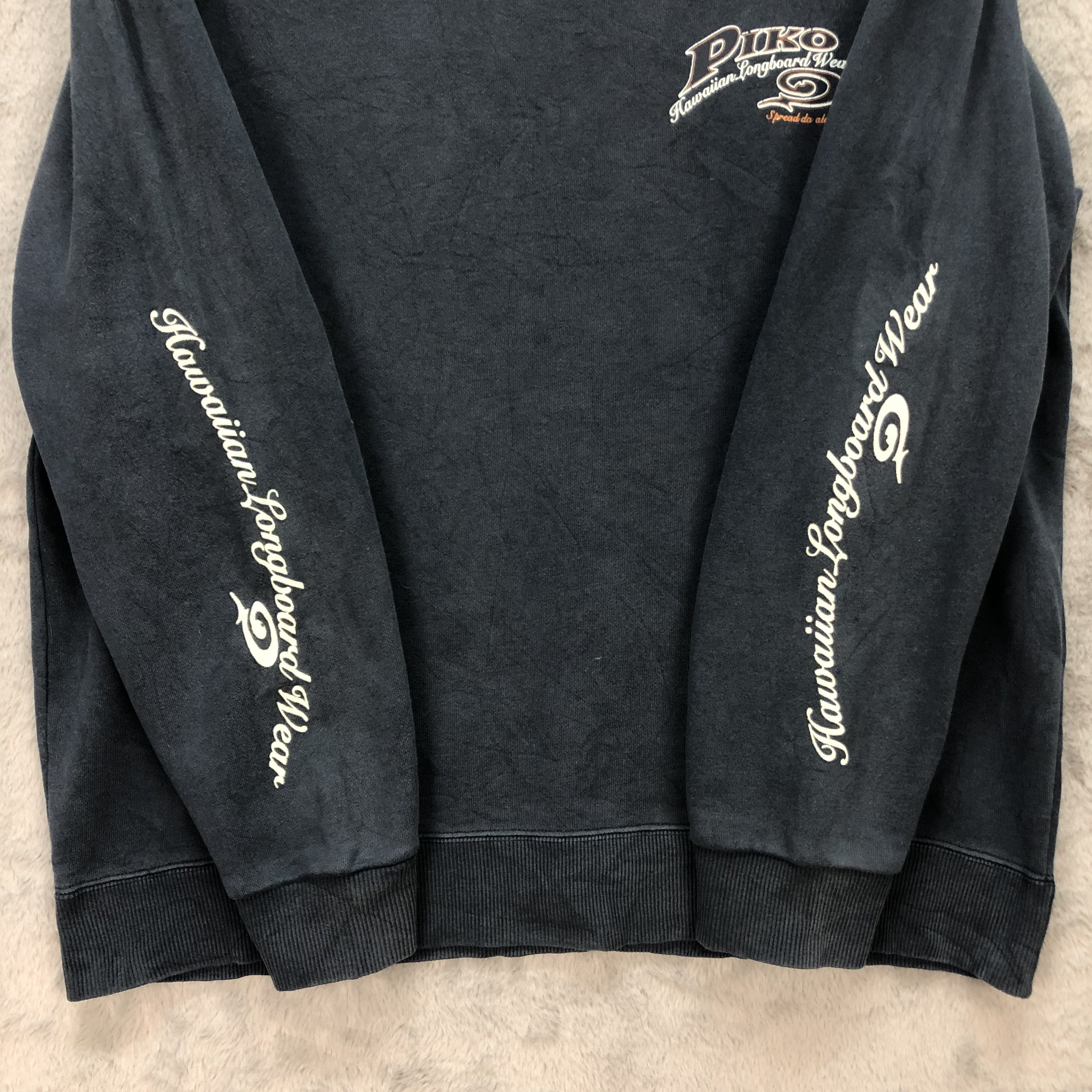 Vintage Vintage Piko Hawaiian Longboard Wear Sweatshirts #5789-206 Size US L / EU 52-54 / 3 - 4 Thumbnail