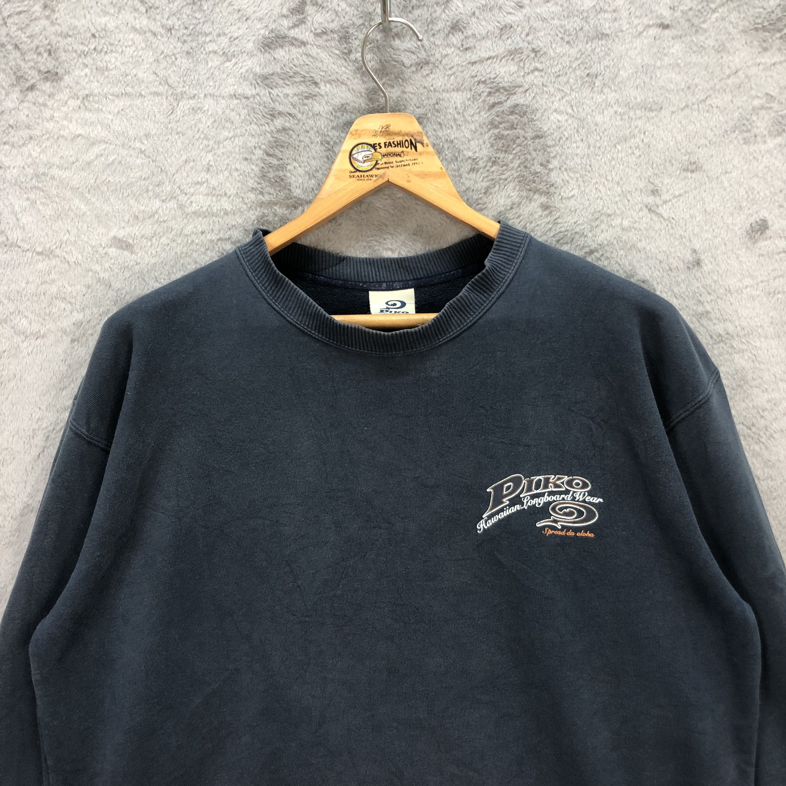 Vintage Vintage Piko Hawaiian Longboard Wear Sweatshirts #5789-206 Size US L / EU 52-54 / 3 - 6 Thumbnail