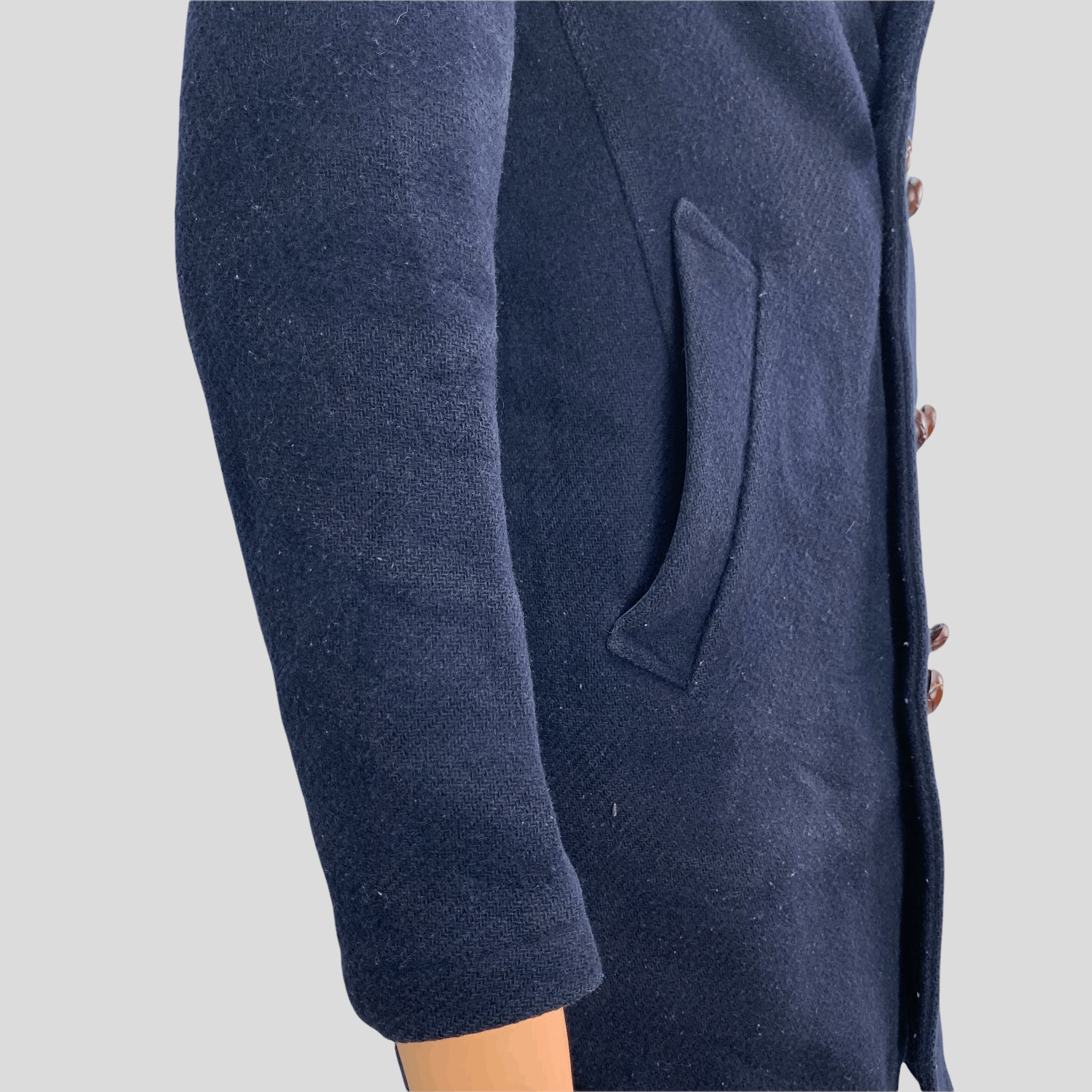 Danton Danton Wool Long Coat / Overcoat #3683-001 Size XS / US 0-2 / IT 36-38 - 8 Thumbnail