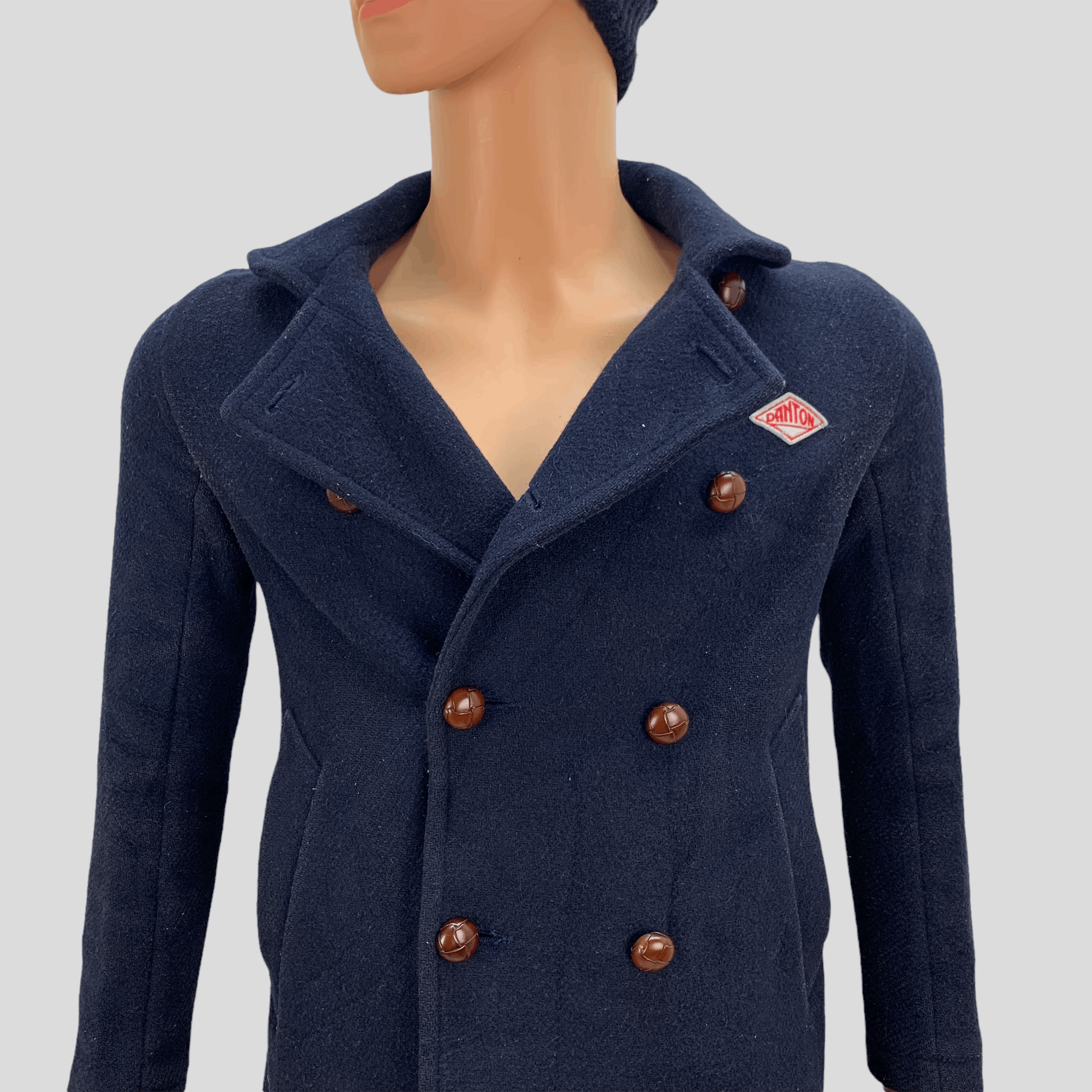 Danton Danton Wool Long Coat / Overcoat #3683-001 Size XS / US 0-2 / IT 36-38 - 2 Thumbnail