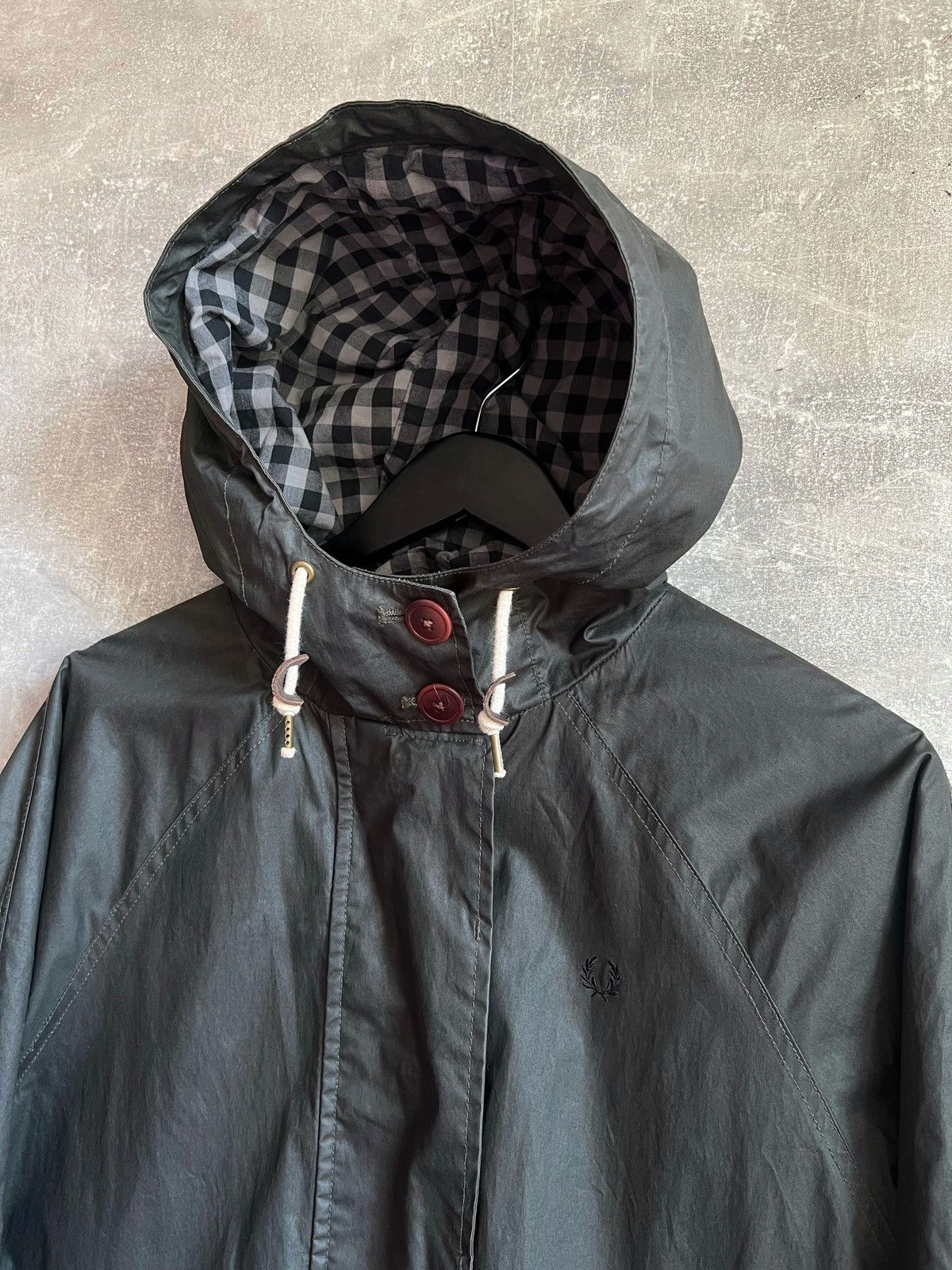 Fred Perry Vintage Fred Perry Parka Jacket Size USA 6 UK 10 Size M / US 6-8 / IT 42-44 - 4 Thumbnail