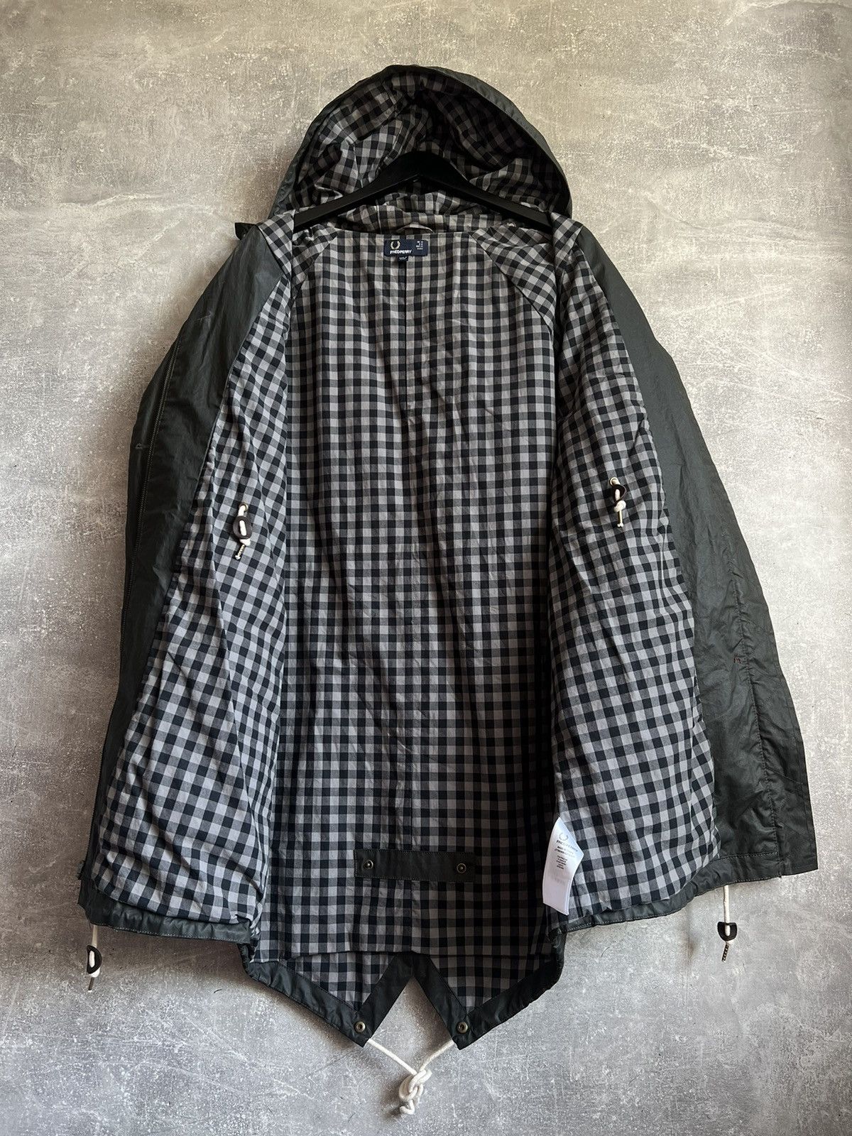 Fred Perry Vintage Fred Perry Parka Jacket Size USA 6 UK 10 Size M / US 6-8 / IT 42-44 - 5 Thumbnail