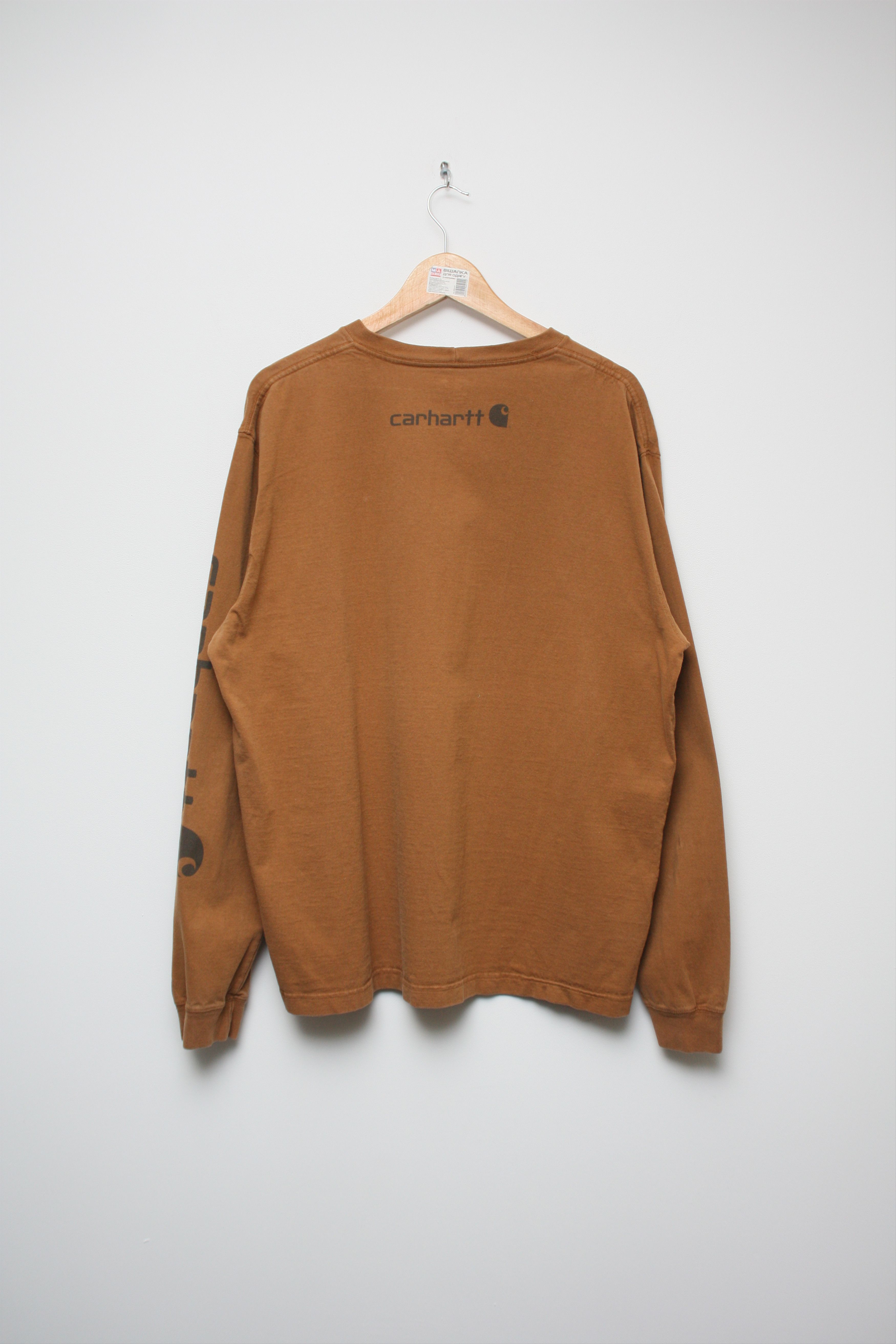 Carhartt Carhartt Brown Longsleeve XL Size US XL / EU 56 / 4 - 3 Thumbnail