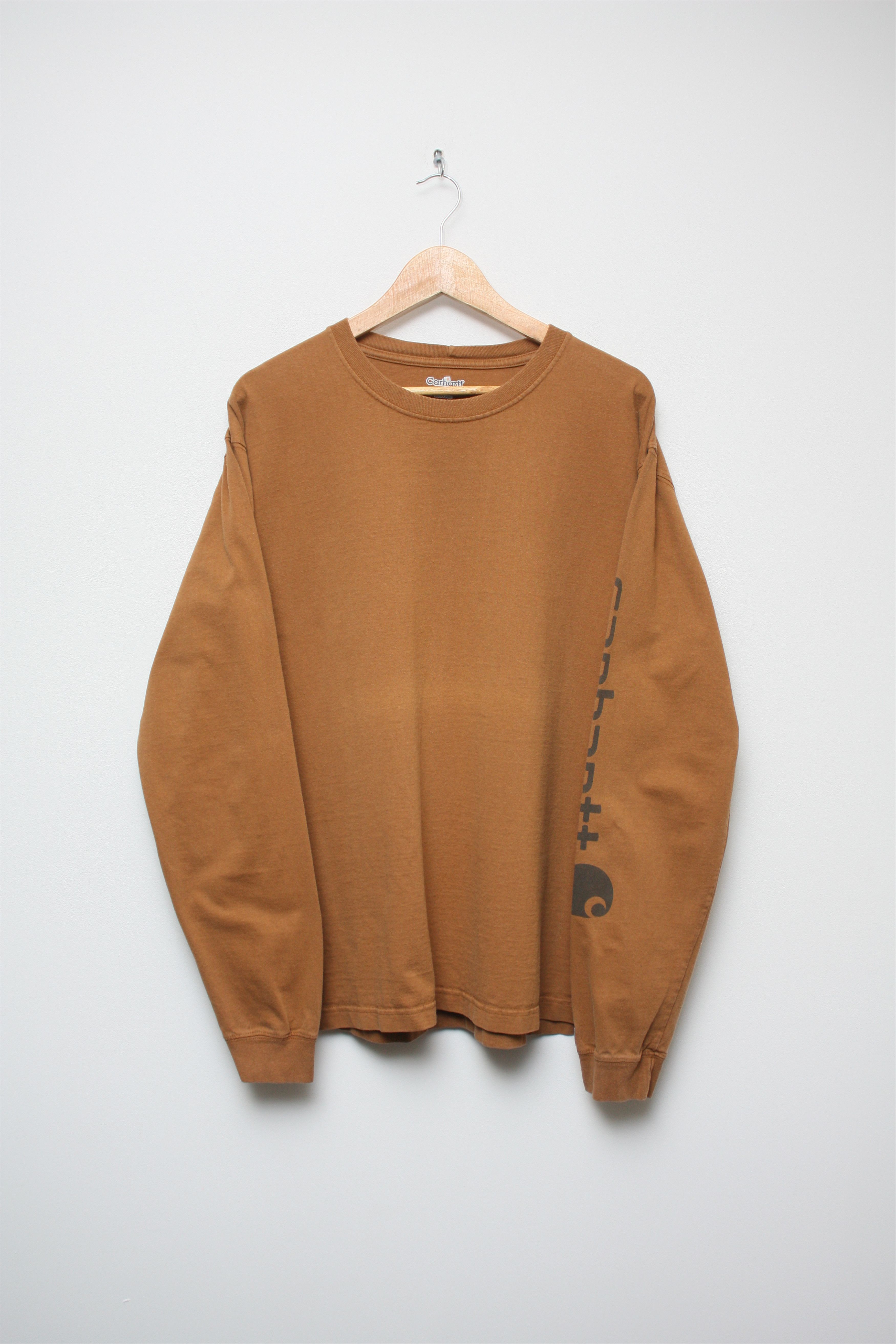 Carhartt Carhartt Brown Longsleeve XL Size US XL / EU 56 / 4 - 2 Thumbnail