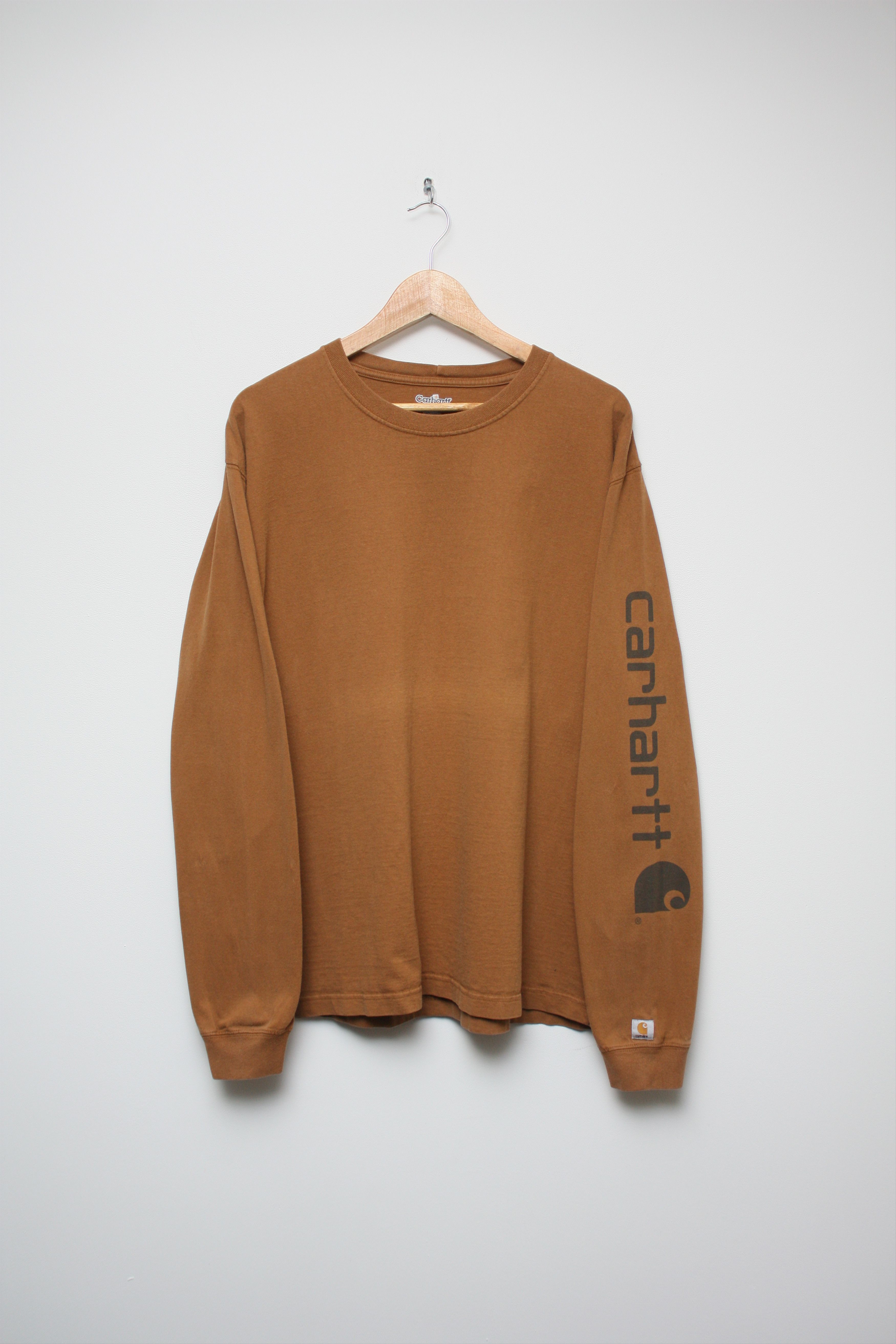 Carhartt Carhartt Brown Longsleeve XL Size US XL / EU 56 / 4 - 1 Thumbnail