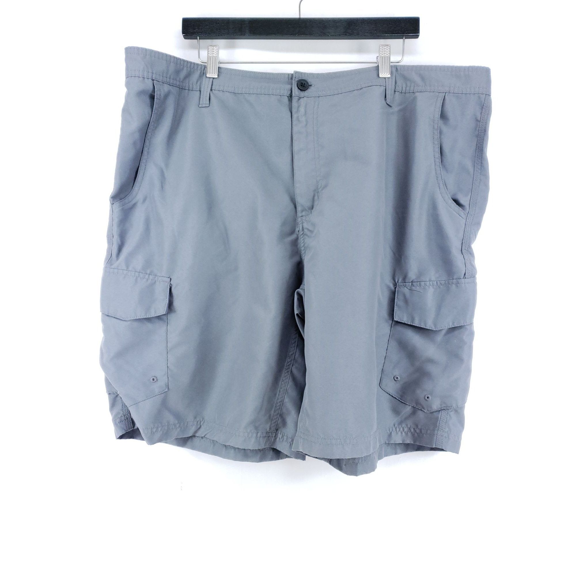 Magellan Fish Gear Shorts Gray Water Resistant Sz 42