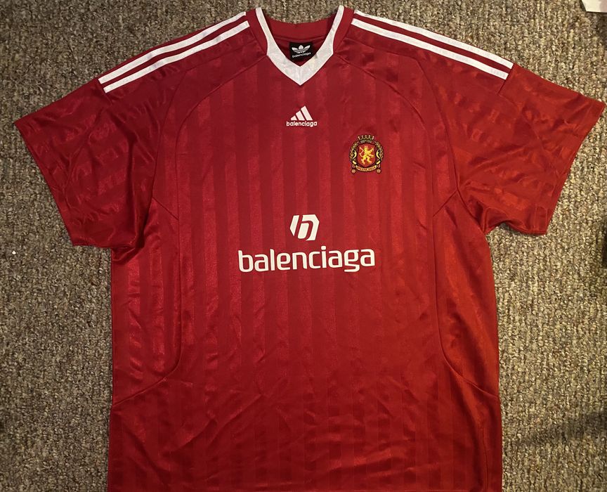 Balenciaga Balenciaga Adidas SS23 Soccer Jersey | Grailed