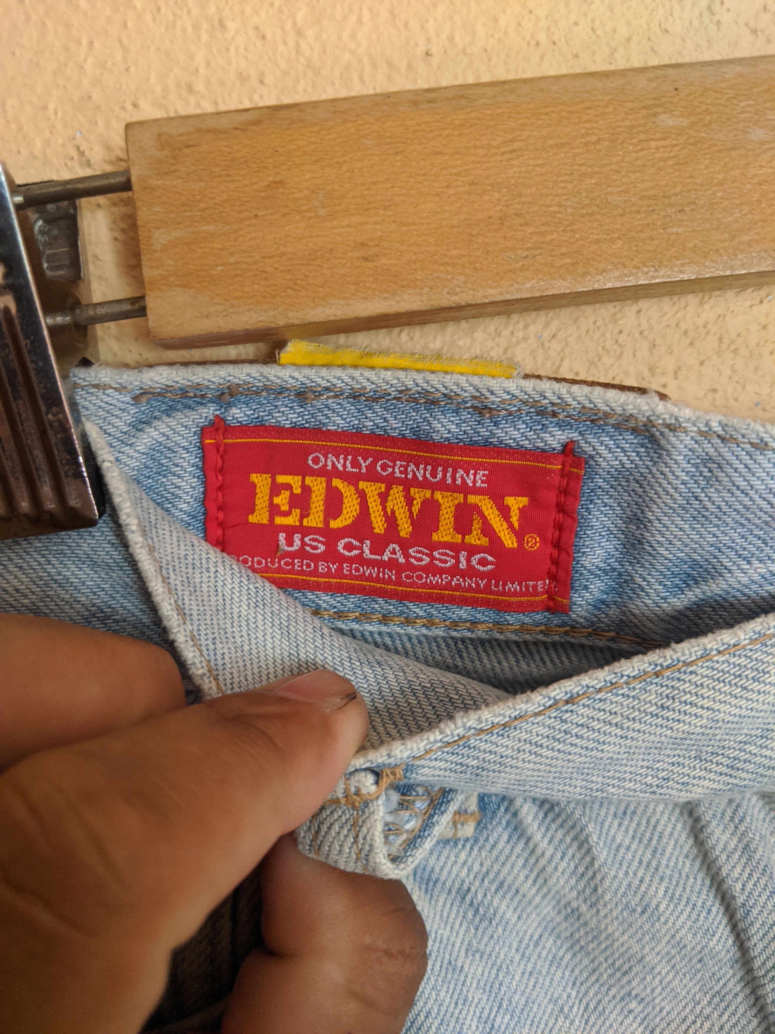 Edwin Edwin Japanese Brand Distressed Denim Size US 30 / EU 46 - 3 Thumbnail
