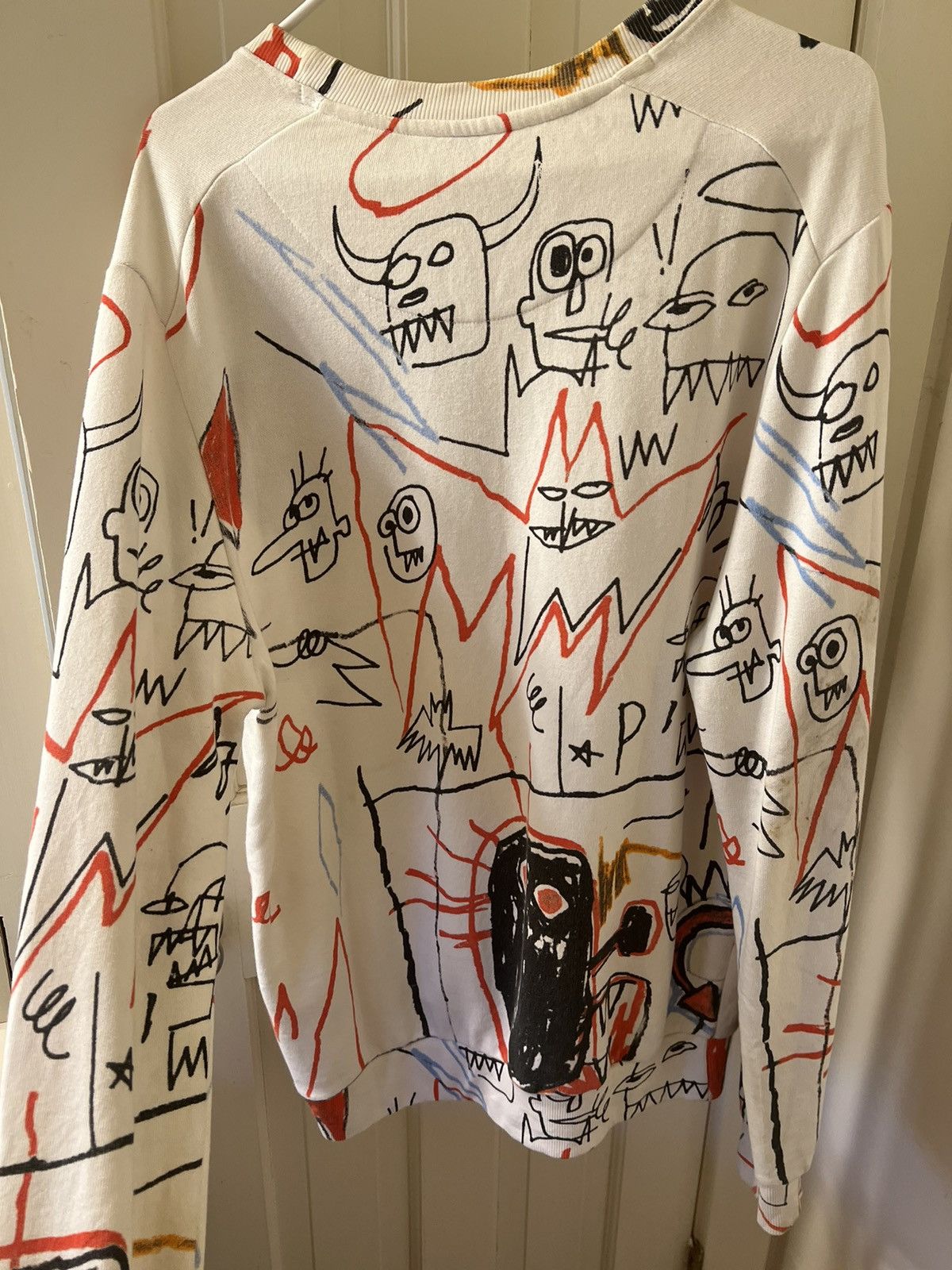 Jean-Michel Basquiat Fullprint Jean Micheal Basquiat Sweatshirt Size US M / EU 48-50 / 2 - 9 Thumbnail