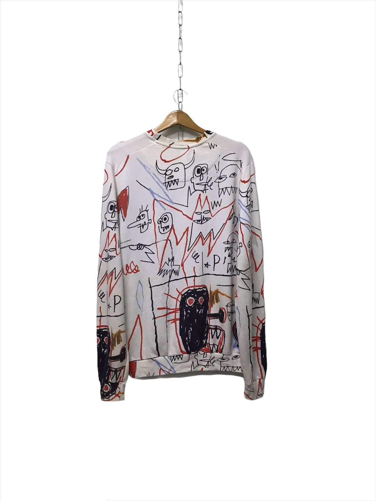 Jean-Michel Basquiat Fullprint Jean Micheal Basquiat Sweatshirt Size US M / EU 48-50 / 2 - 3 Thumbnail
