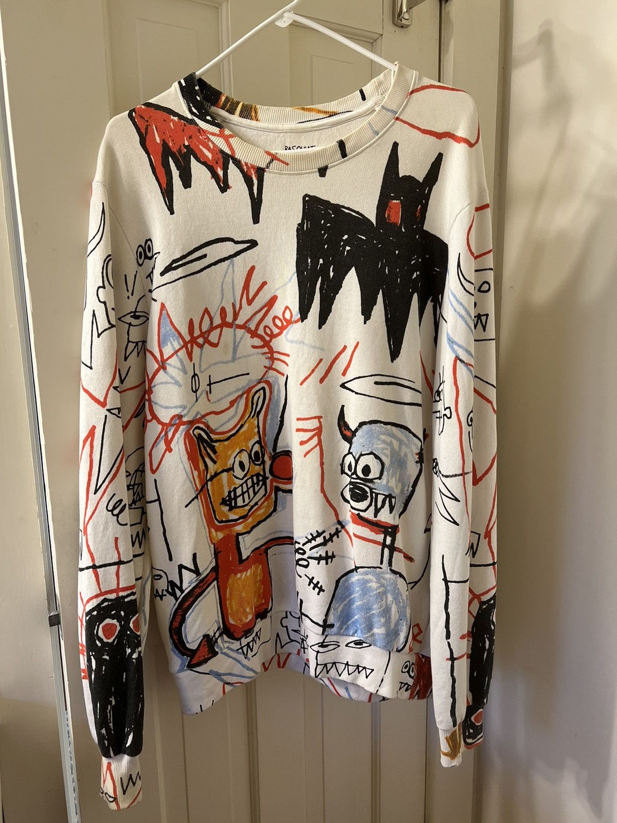 Jean-Michel Basquiat Fullprint Jean Micheal Basquiat Sweatshirt Size US M / EU 48-50 / 2 - 6 Thumbnail