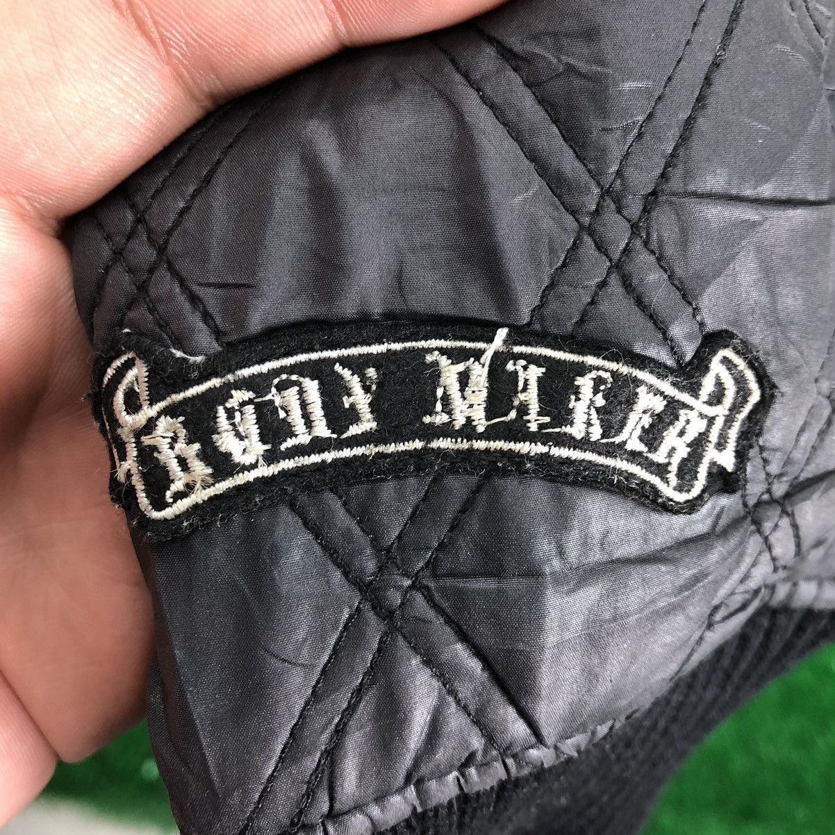 Vintage Vintage Body Maker Chrome Hearts Design Style Quilted Jacket Size US L / EU 52-54 / 3 - 11 Thumbnail