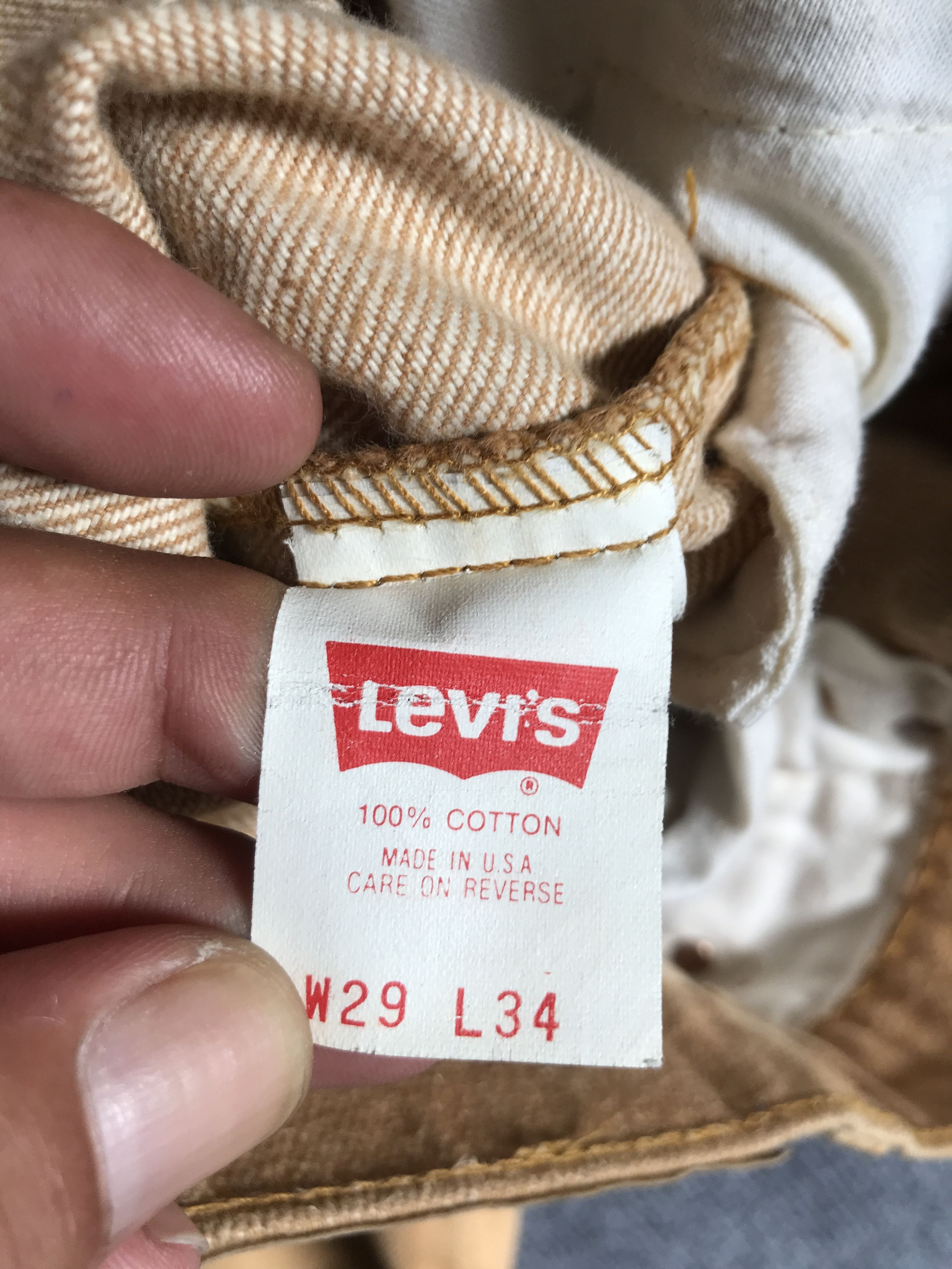 Levi's VLEV90 - Vtg 90s Levis 510 Khakis Jeans Size US 28 / EU 44 - 13 Thumbnail