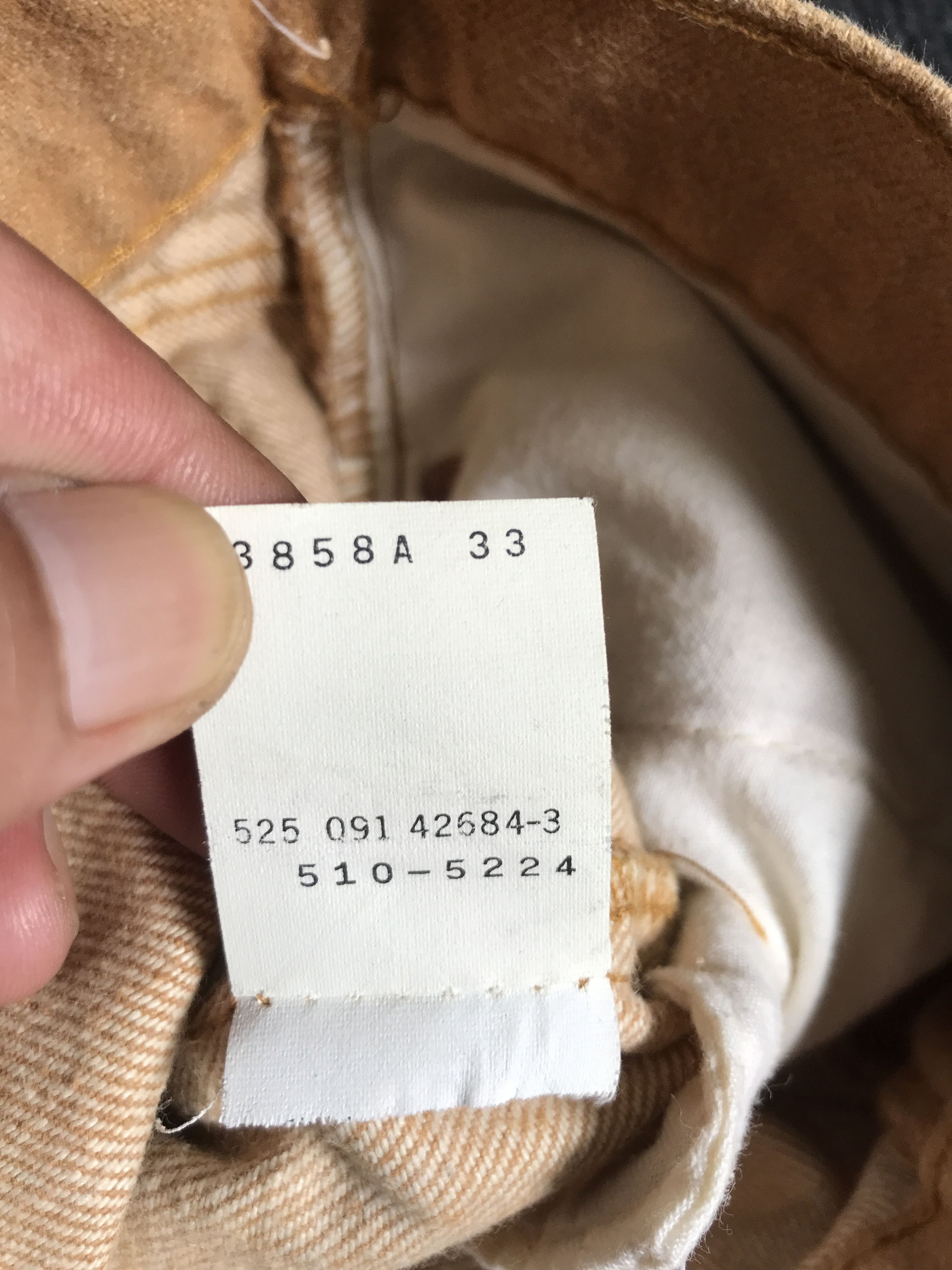 Levi's VLEV90 - Vtg 90s Levis 510 Khakis Jeans Size US 28 / EU 44 - 14 Thumbnail