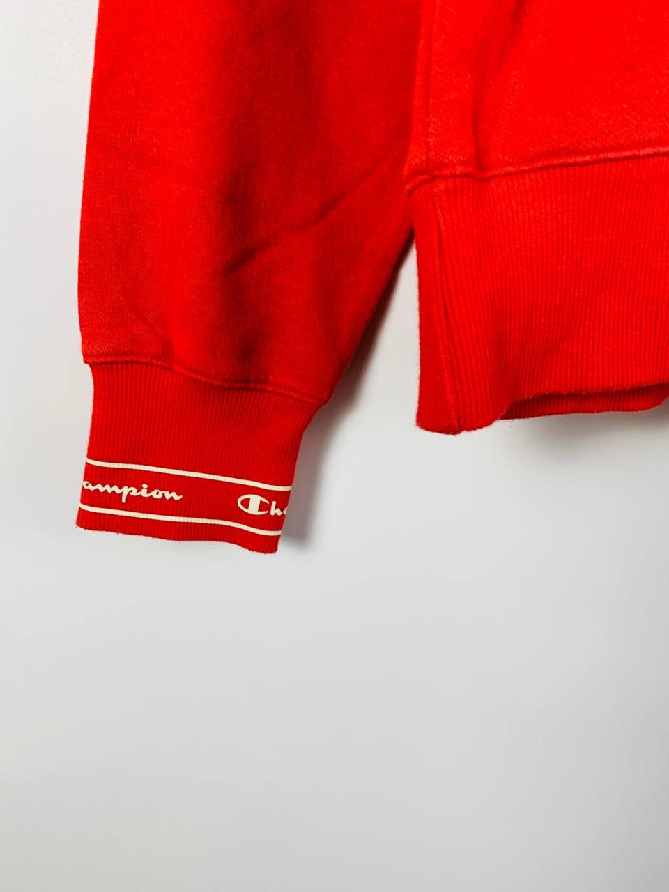 Champion Champion sweatshirt Big Logo cotton red M Size US M / EU 48-50 / 2 - 5 Thumbnail