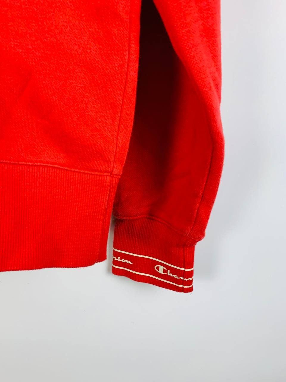 Champion Champion sweatshirt Big Logo cotton red M Size US M / EU 48-50 / 2 - 6 Thumbnail