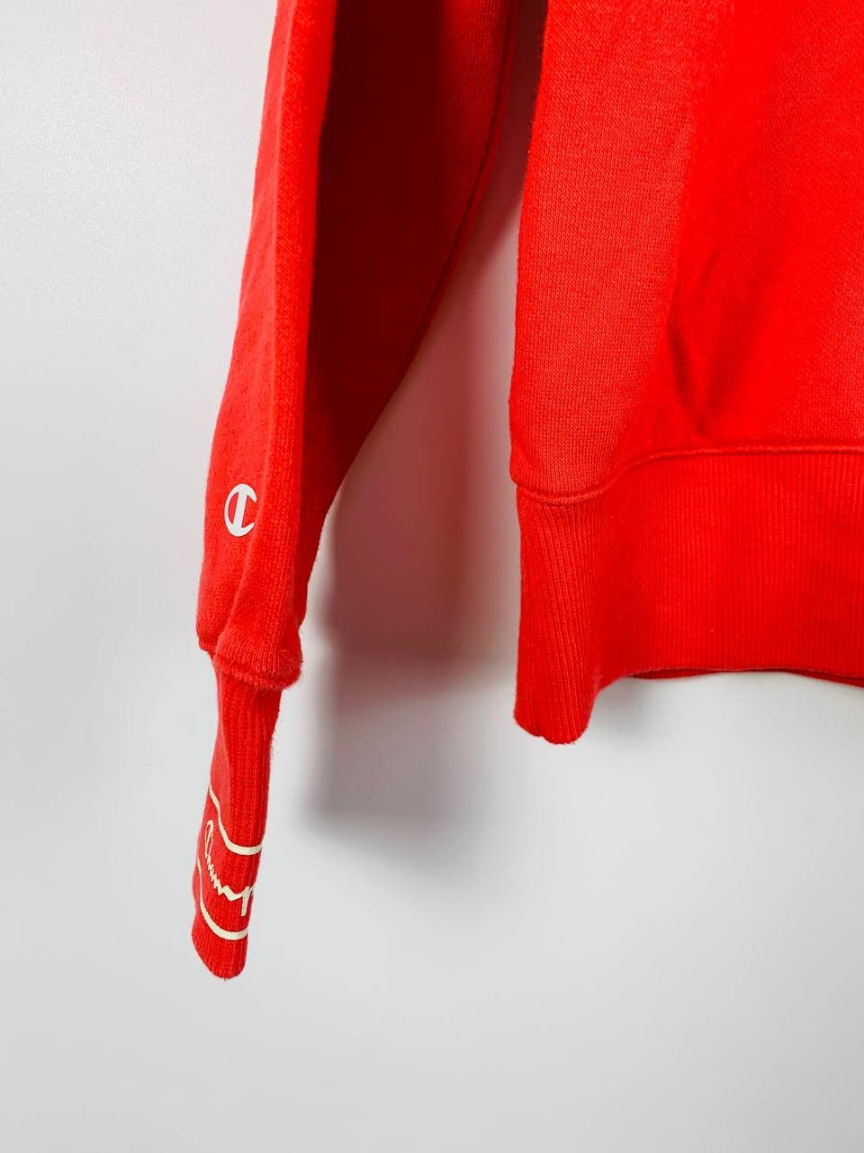 Champion Champion sweatshirt Big Logo cotton red M Size US M / EU 48-50 / 2 - 12 Thumbnail