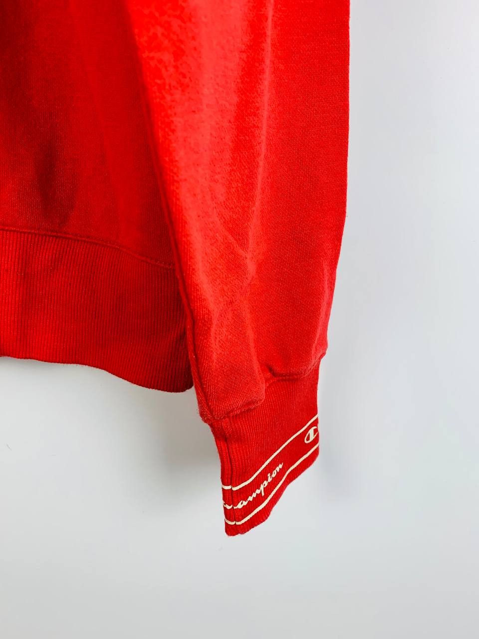 Champion Champion sweatshirt Big Logo cotton red M Size US M / EU 48-50 / 2 - 13 Thumbnail