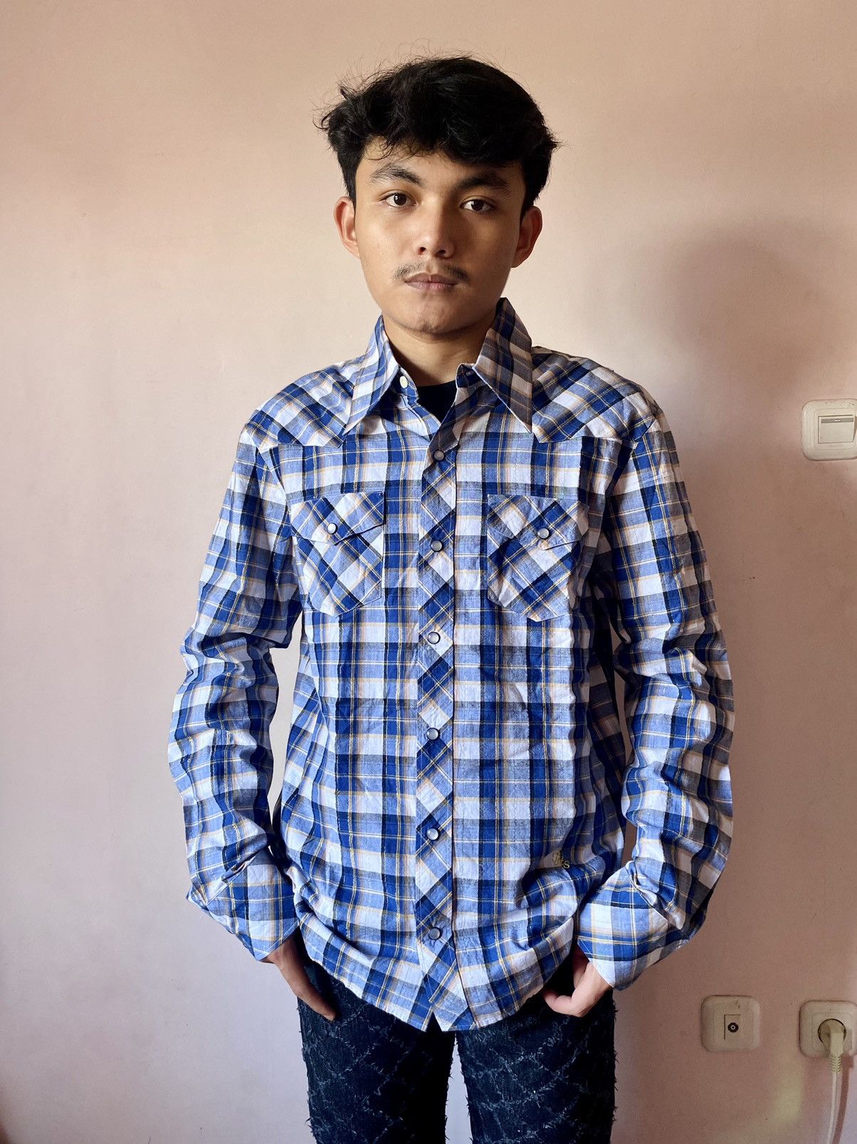 Number (N)ine AW05 “The High Streets” - Snap Button Western Shirt Size US M / EU 48-50 / 2 - 4 Thumbnail