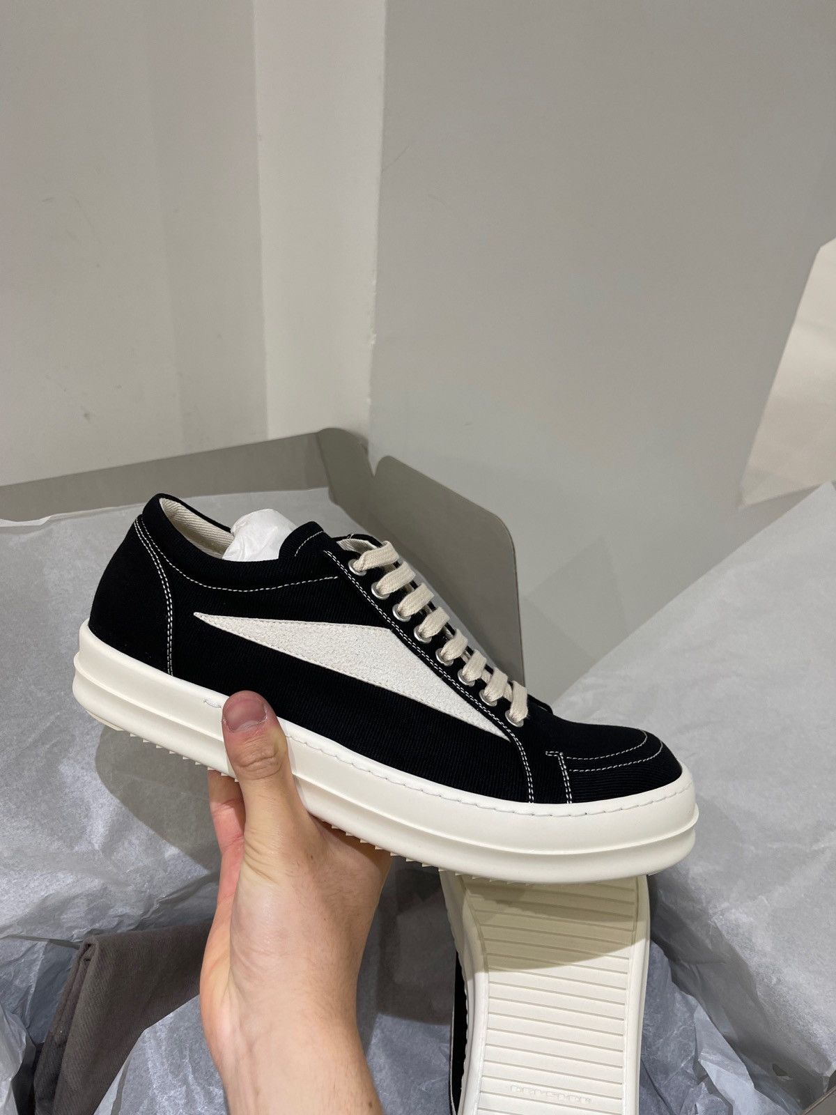 Rick Owens × Rick Owens Drkshdw Rick owens vans vintage sneaks