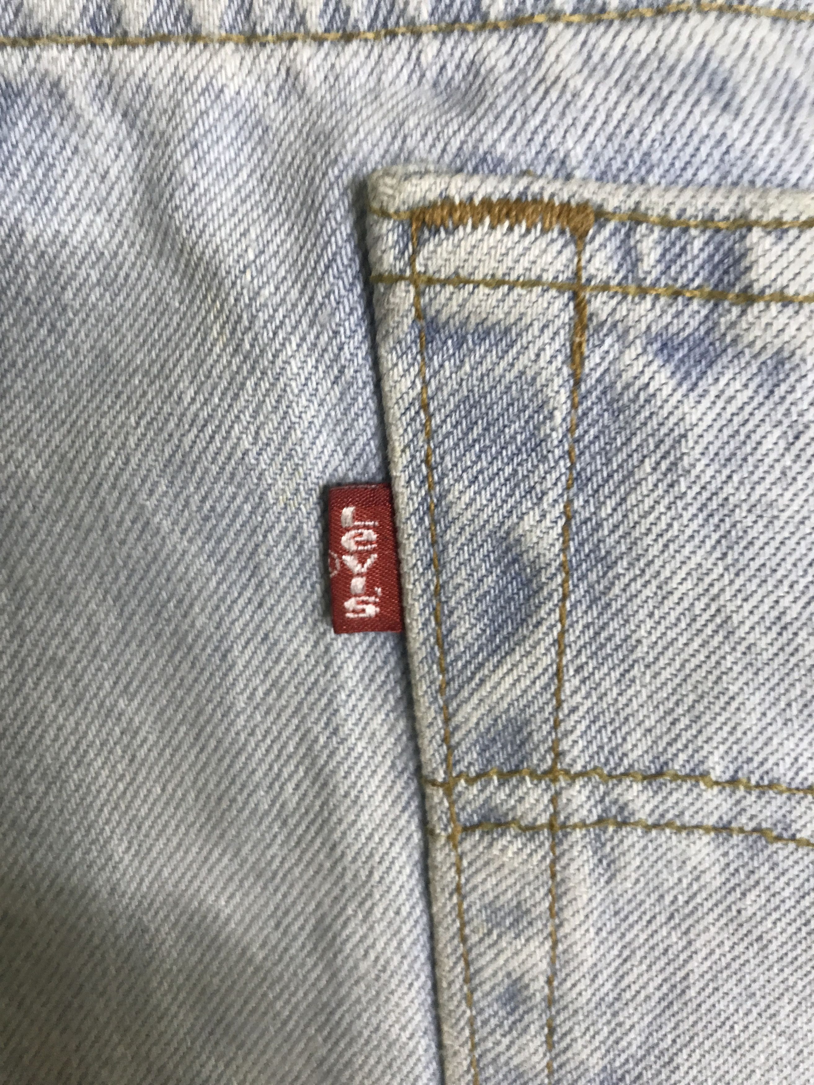 Levi's VL163- Vintage Levis 501 Light Wash Jeans Size US 29 - 10 Thumbnail