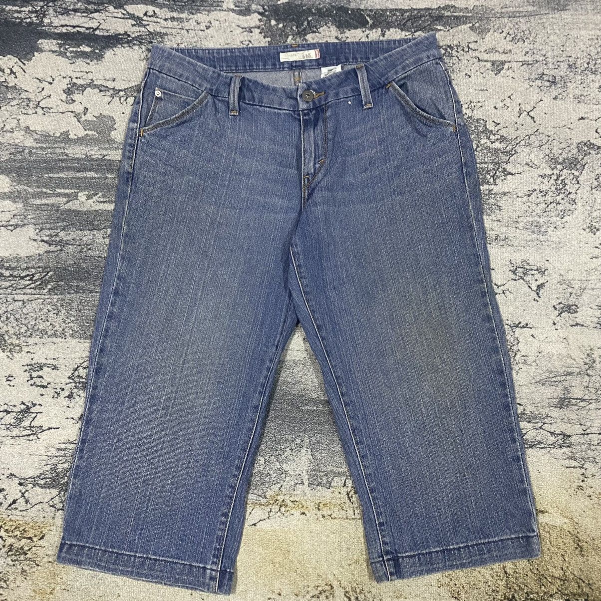 Levi's × Vintage Vintage Levis 545 Capri Denim Jeans Short Size 32" / US 10 / IT 46 - 3 Thumbnail