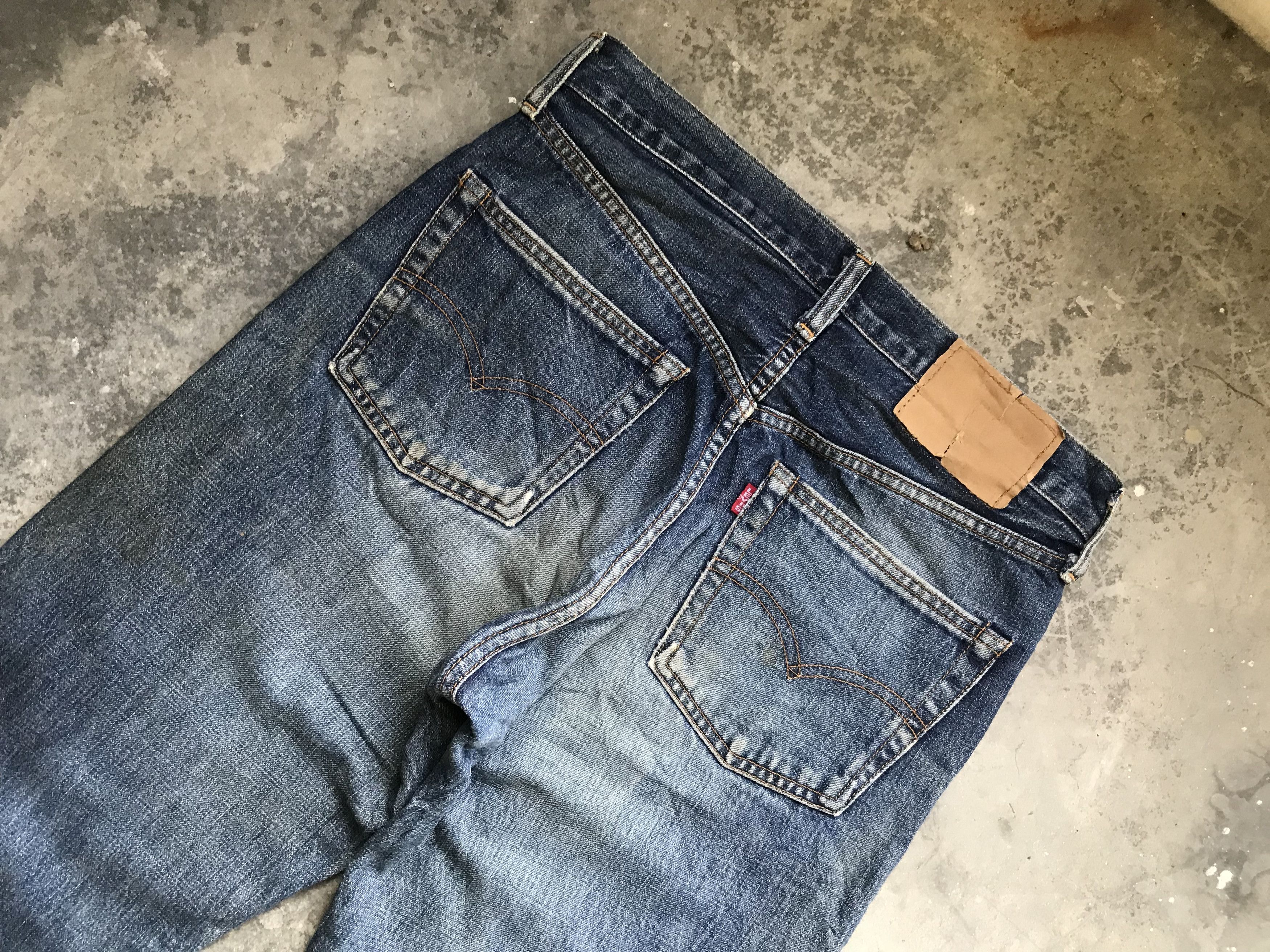 Levi's VLEV30 - LEVIS 502 BIG E Japan Denim Size US 29 - 11 Thumbnail