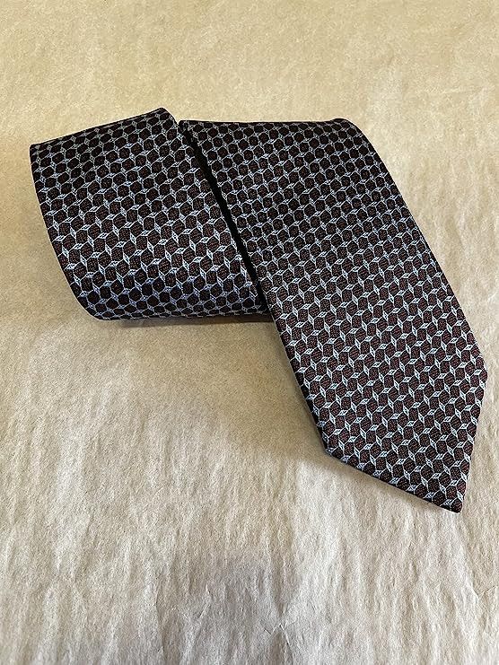 Ermenegildo Zegna Ermenegildo Zegna Men's Geometric Silk Tie Size ONE SIZE - 6 Thumbnail