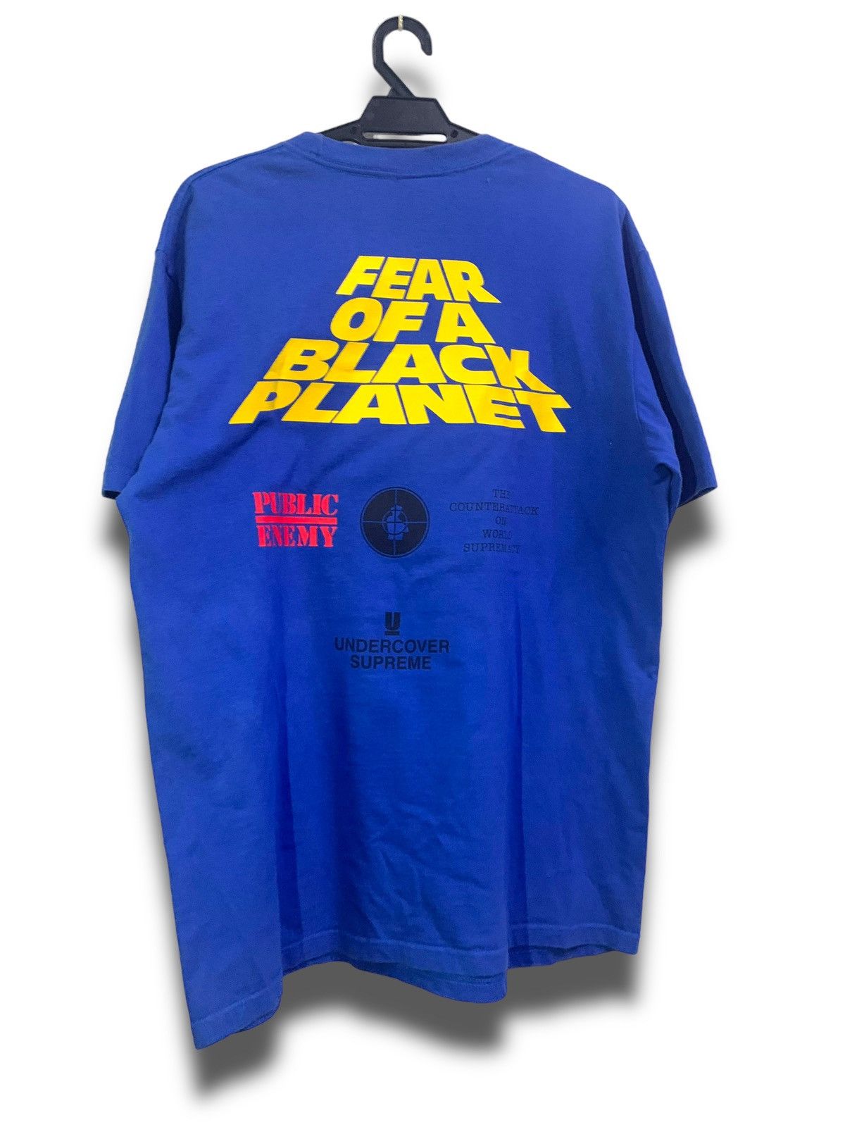 Public Enemy × Supreme × Undercover Blue Supreme Undercover Public Enemy Fear Of Black Planet Size US M / EU 48-50 / 2 - 3 Thumbnail