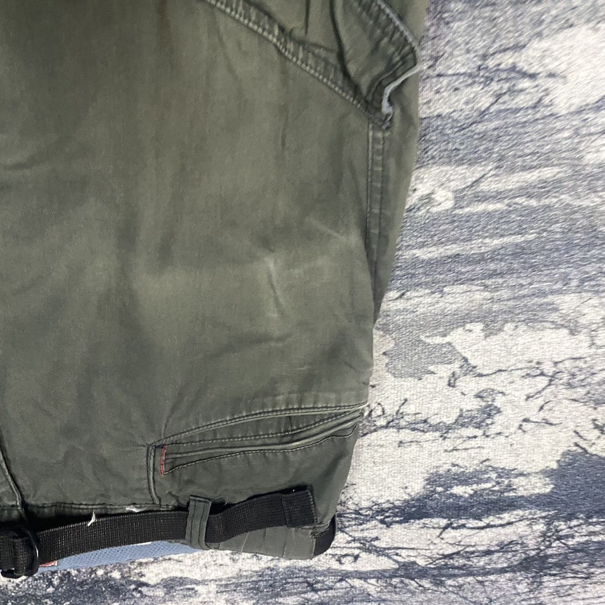 Japanese Brand × Vintage × Voodoo Tactical Vintage Japanese Raton Laveur Drawstring Cargo Pants Size US 35 - 6 Thumbnail