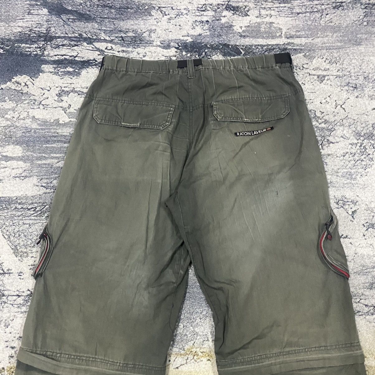 Japanese Brand × Vintage × Voodoo Tactical Vintage Japanese Raton Laveur Drawstring Cargo Pants Size US 35 - 8 Thumbnail