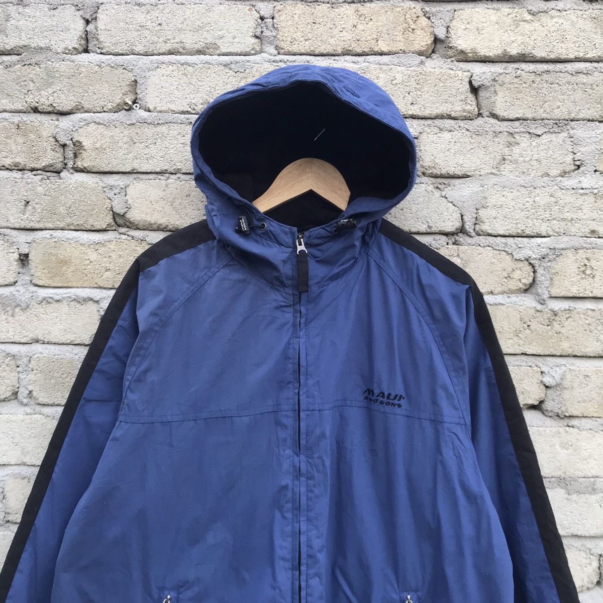 Maui and Sons Vintage 90s Maui & sons hoodie jacket fleece lining Size US L / EU 52-54 / 3 - 3 Thumbnail