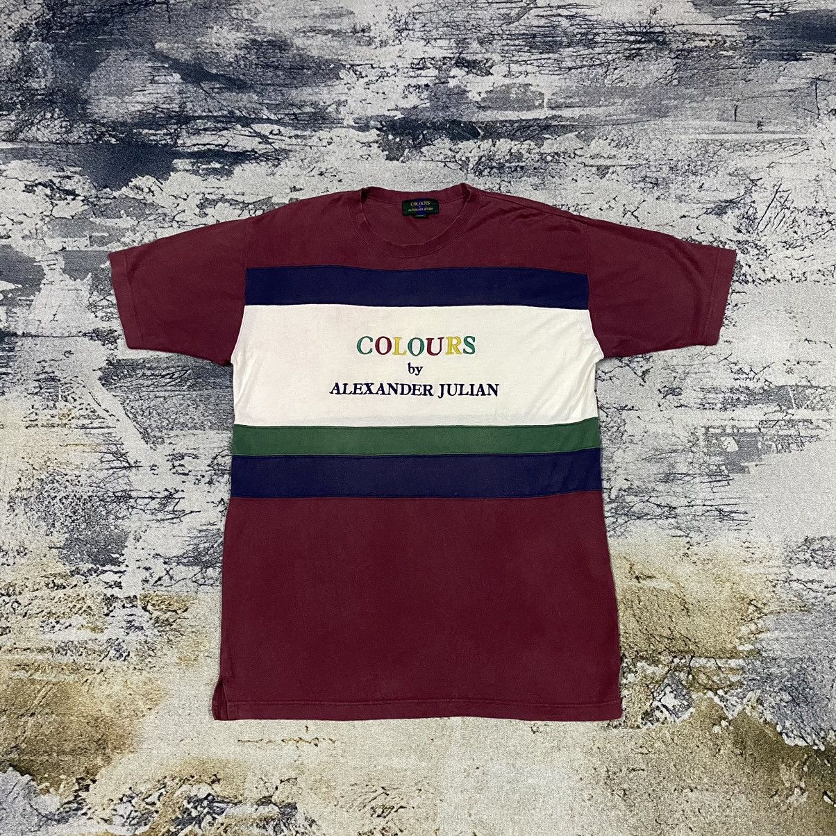 Alexander Julian × Colours × Designer Vintage Colours By Alexander Julian Tee Size US L / EU 52-54 / 3 - 1 Thumbnail