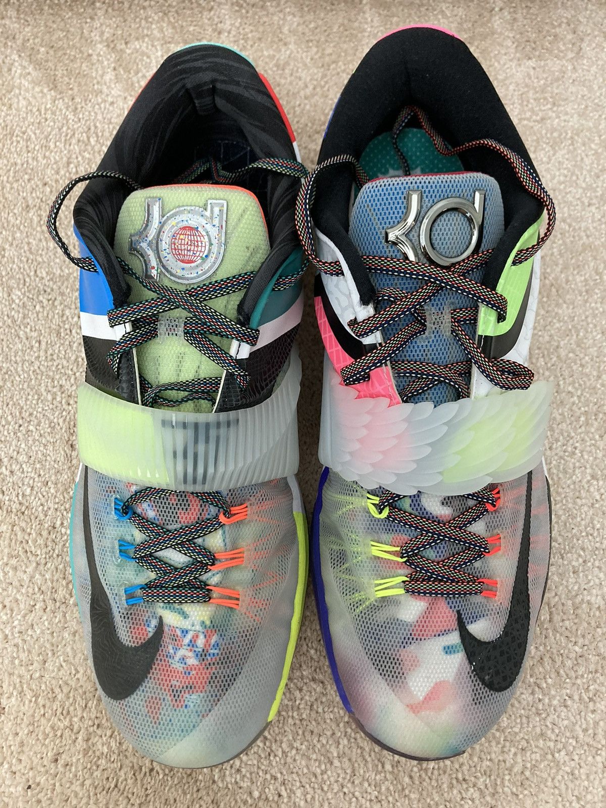 Vintage Nike KD 7 What the KD Size US 14 / EU 47 - 3 Thumbnail