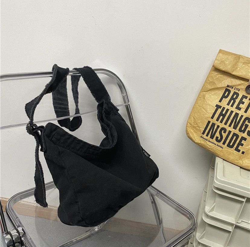 Japanese Brand Ulzzang Korean Fashion Sling Bag Distressed Style Size ONE SIZE - 3 Thumbnail