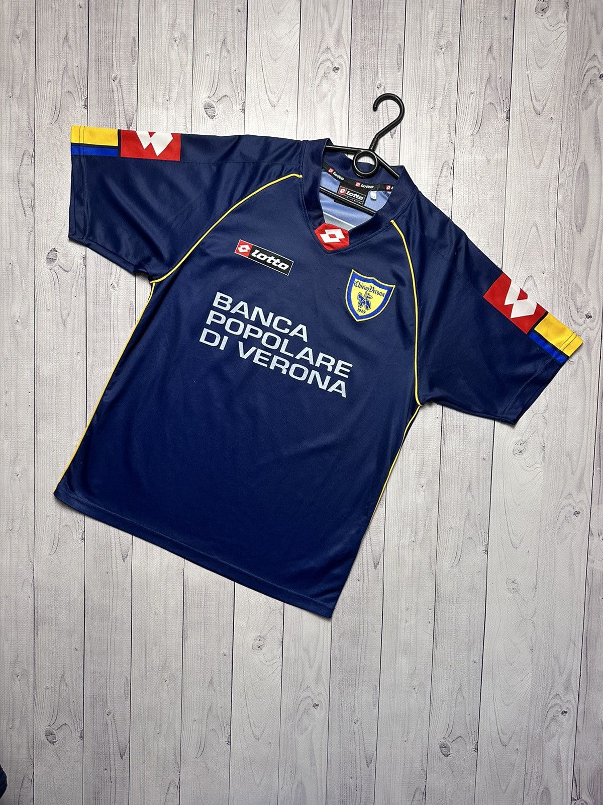 Lotto Sport × Vintage Vintage Chievo Verona soccer jersey lotto rare size M Size US M / EU 48-50 / 2 - 1 Thumbnail