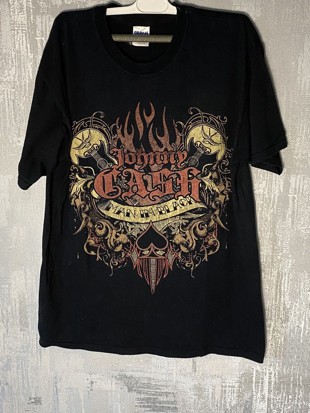 Band Tees 2008 Johnny Cash Rock Tee T-shirt Vintage Size US L / EU 52-54 / 3 - 1 Thumbnail