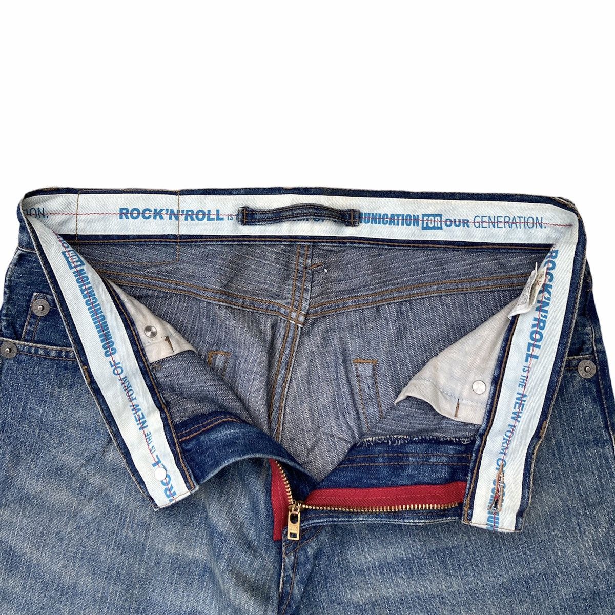 Japanese Brand × PPFM PPFM MEXICO Printed Denim Jeans Size US 33 - 4 Thumbnail