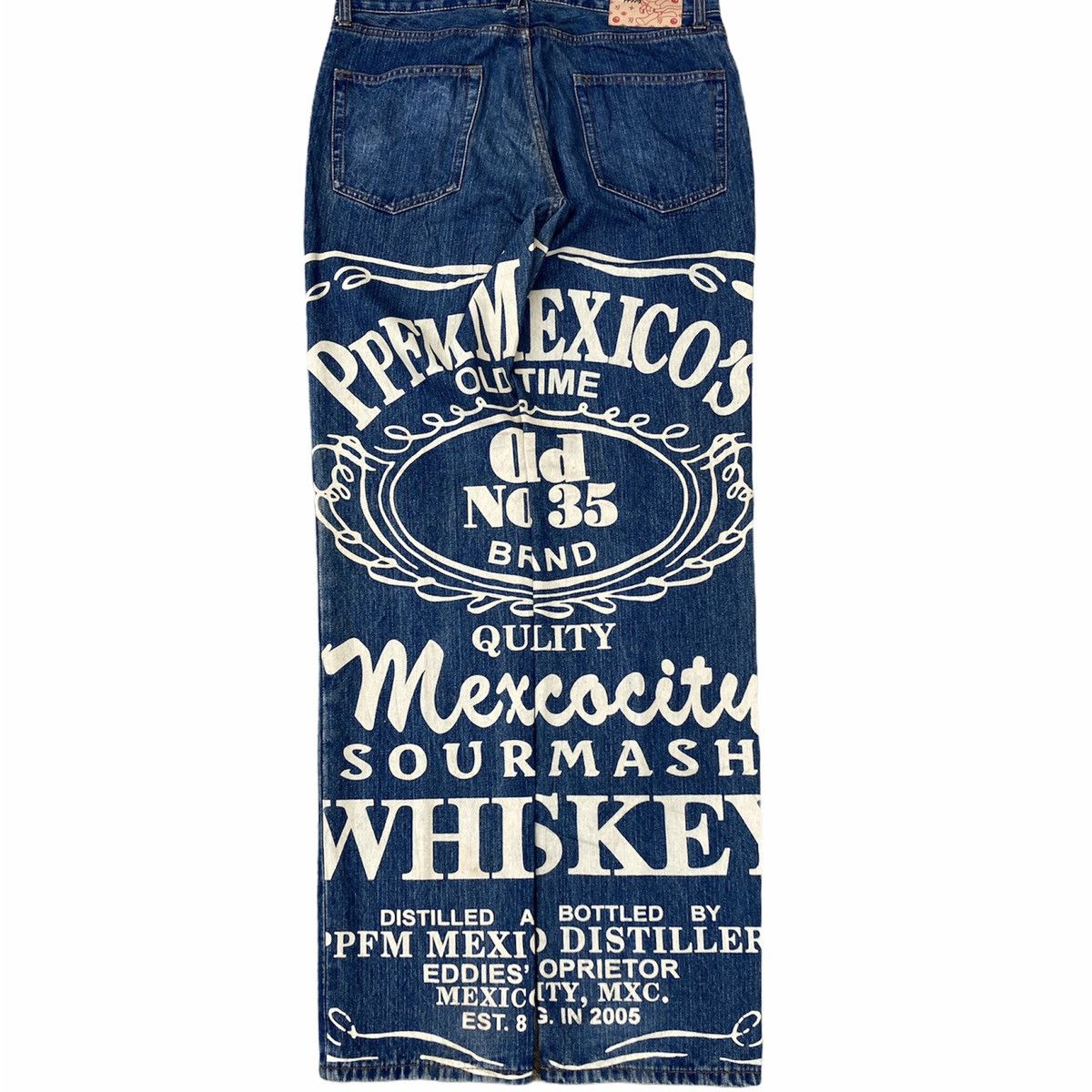 Japanese Brand × PPFM PPFM MEXICO Printed Denim Jeans Size US 33 - 1 Thumbnail