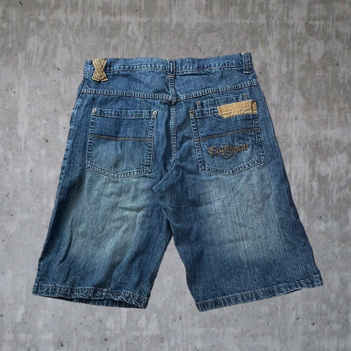 Vintage Crazy Vintage Paco Jeans JNCO Style Baggy Logo Jorts | Grailed
