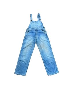 Vintage Pointer Brand Overalls Unisex Children's Size 3 Denim Coveralls