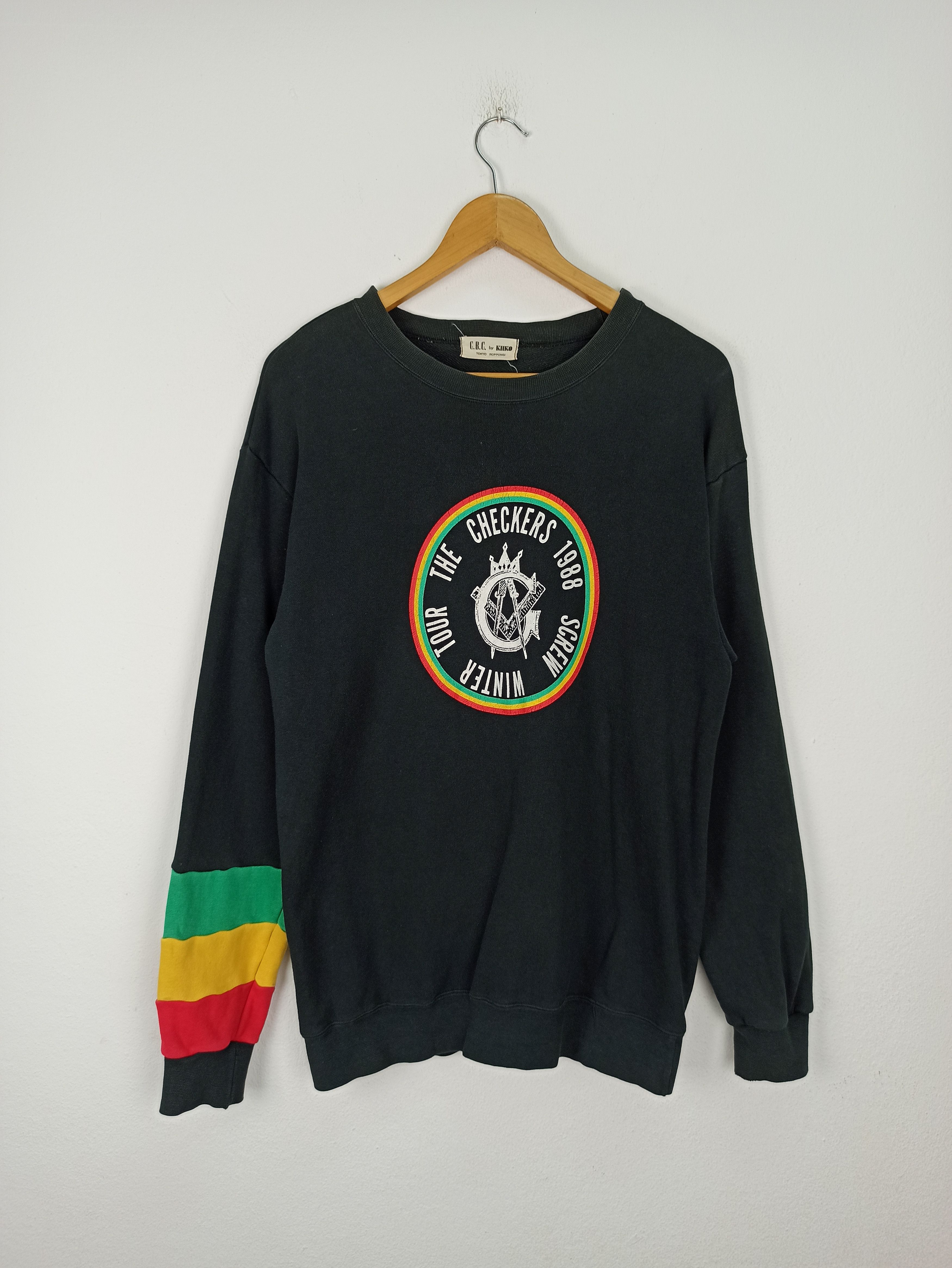 Vintage🔥 The Checkers 1988 Popular Japanese Band (c37)