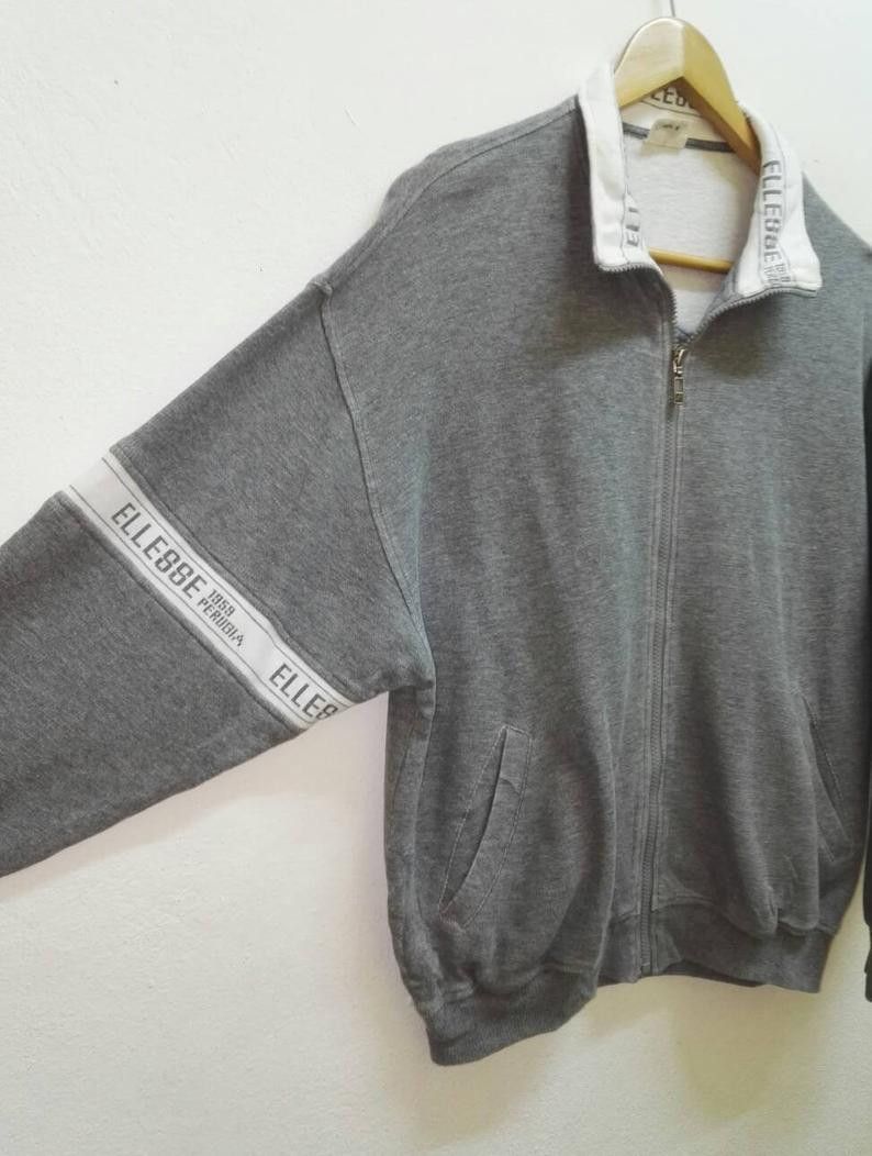 Ellesse Vintage Ellesse 1959 Perugia Sweater Fully Zipper (Code 7) Size US M / EU 48-50 / 2 - 2 Thumbnail