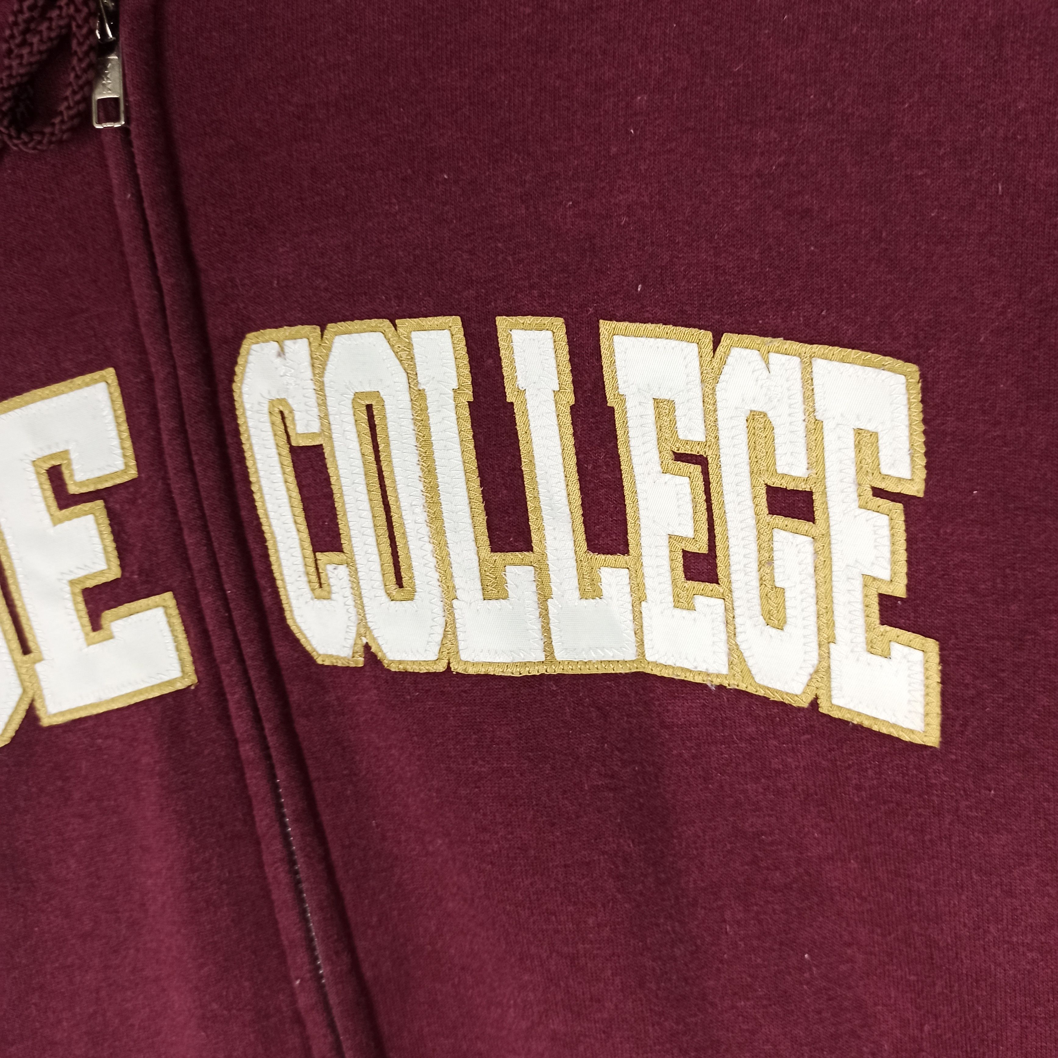 Champion Rare🔥 Champion Coe College Hoodie Full zipper Sweatshirt Size US L / EU 52-54 / 3 - 4 Thumbnail