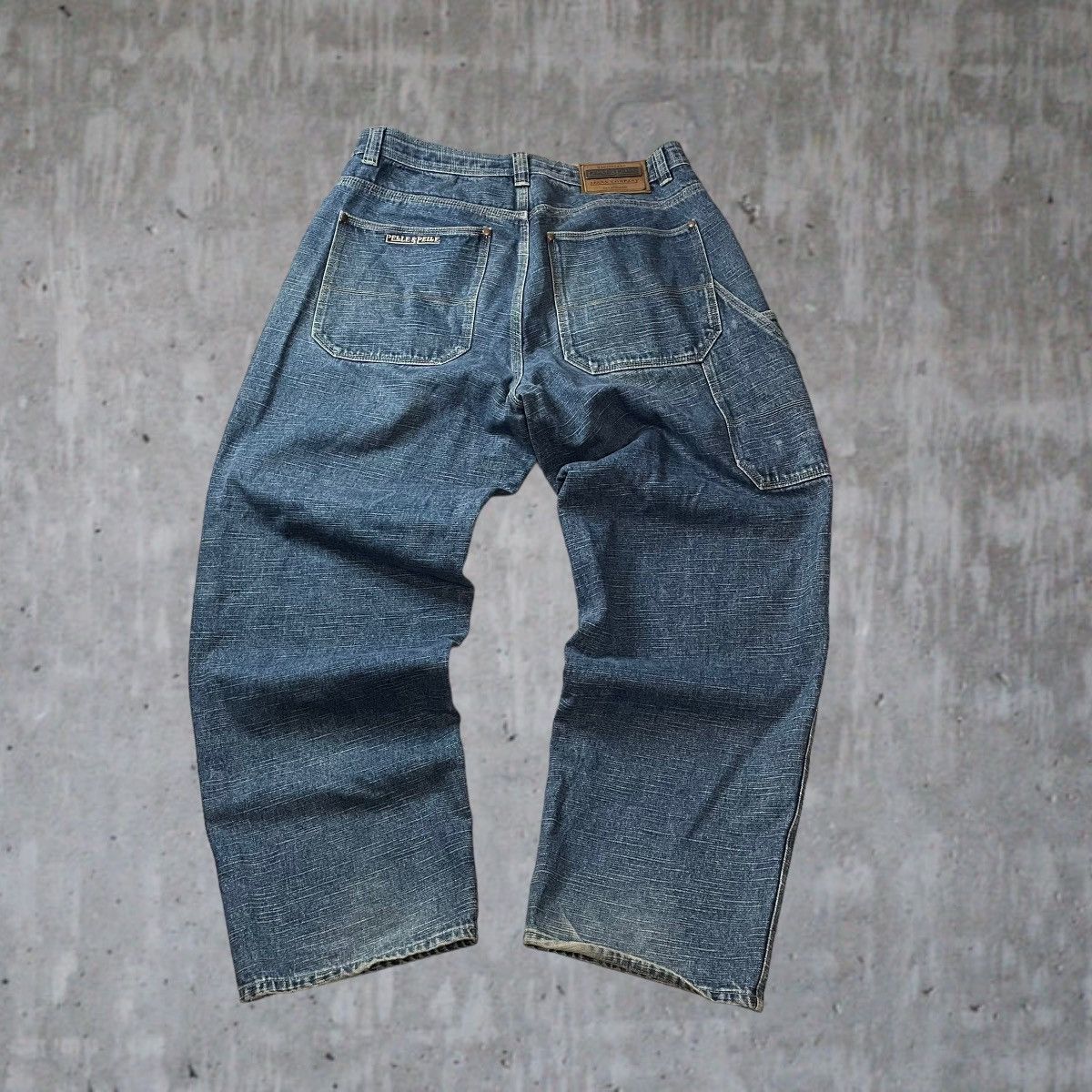 Crazy Vintage JNCO Style Baggy Pelle Pelle Jeans Y2K