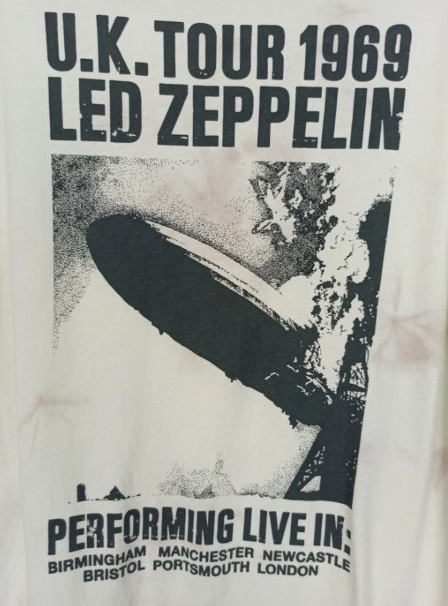Led Zeppelin Dye Tie Band Led Zeppelin X Uniqlo Tshirt Nice Design Size US M / EU 48-50 / 2 - 2 Thumbnail